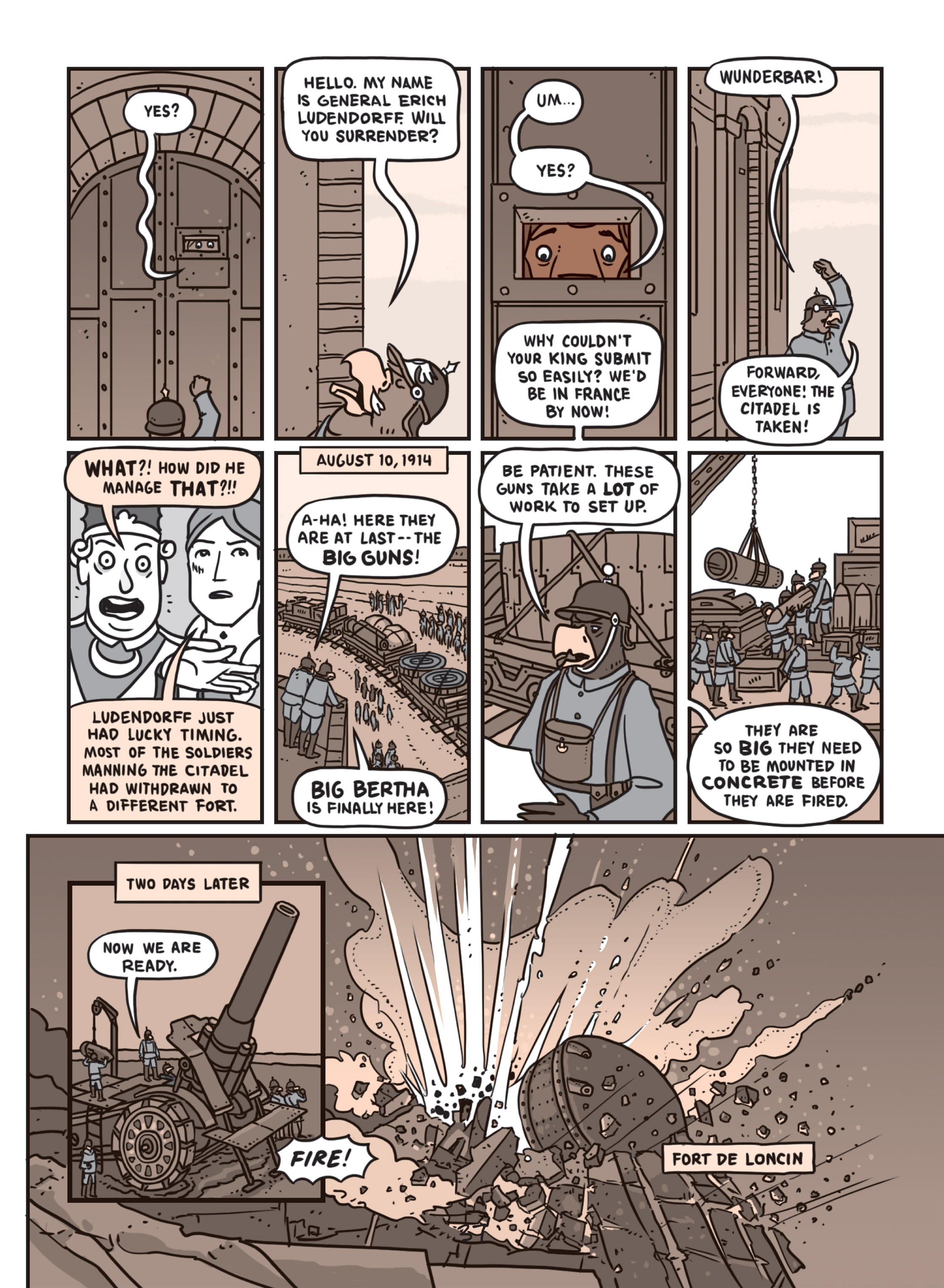 Read online Nathan Hale's Hazardous Tales comic -  Issue # TPB 4 - 37