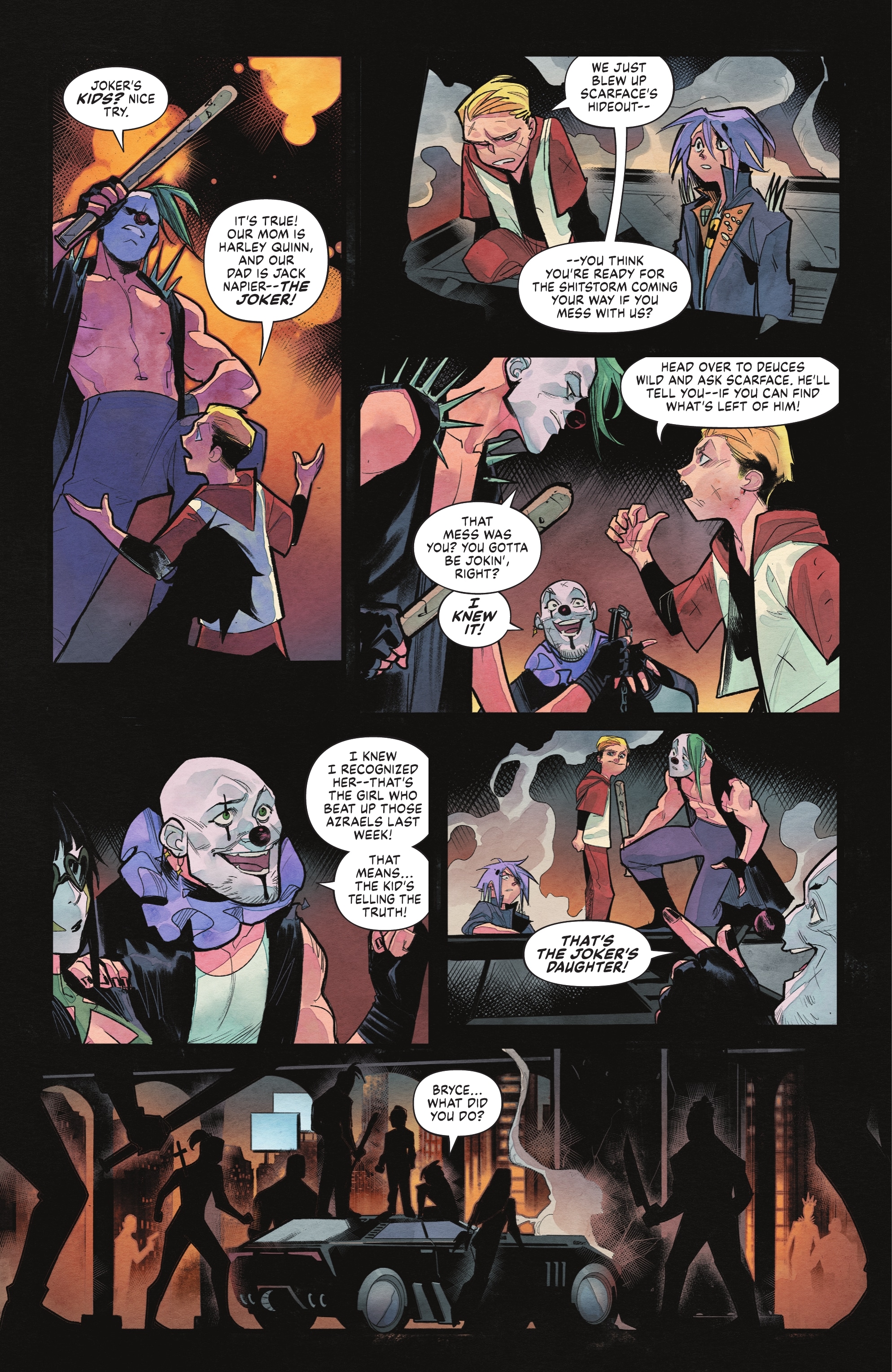 Read online Batman: White Knight Presents - Generation Joker comic -  Issue #2 - 24