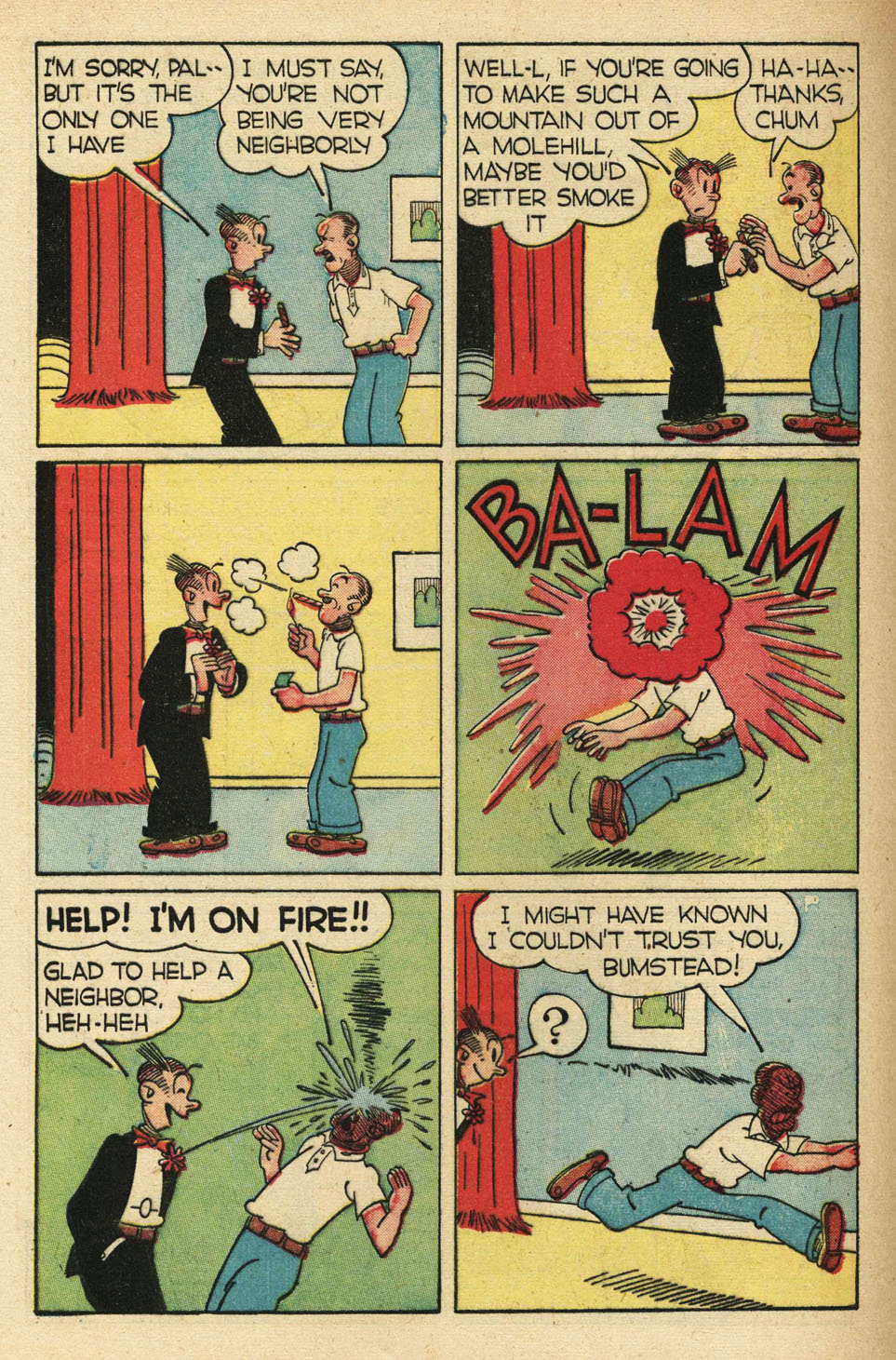 Read online Blondie Comics (1947) comic -  Issue #6 - 27