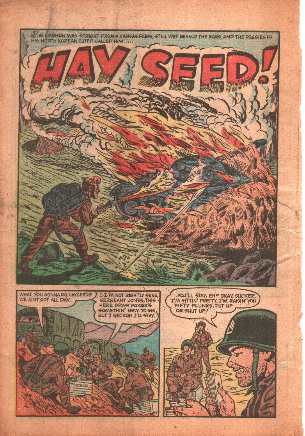 Read online G.I. in Battle (1957) comic -  Issue #6 - 10