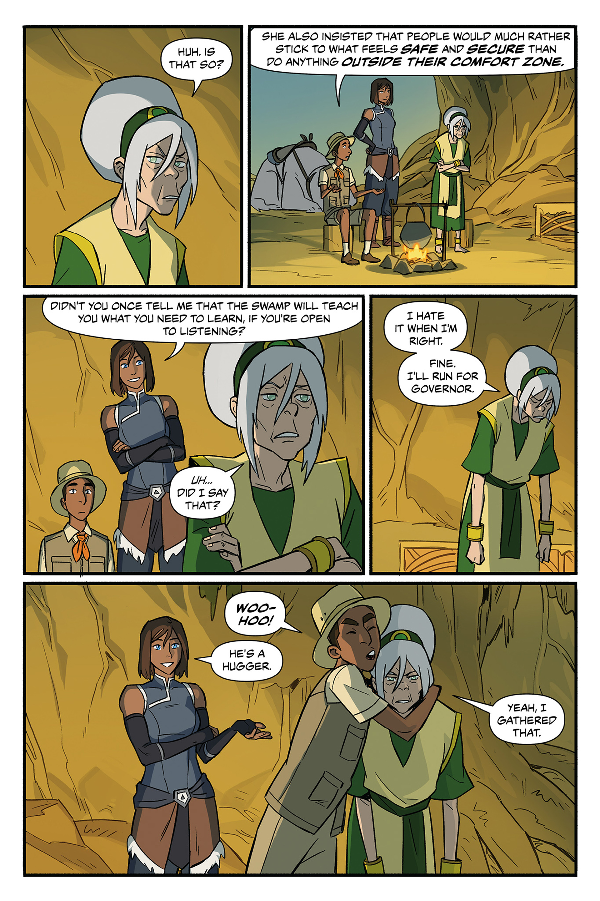 Read online The Legend of Korra: Ruins of the Empire Omnibus comic -  Issue # TPB (Part 2) - 14