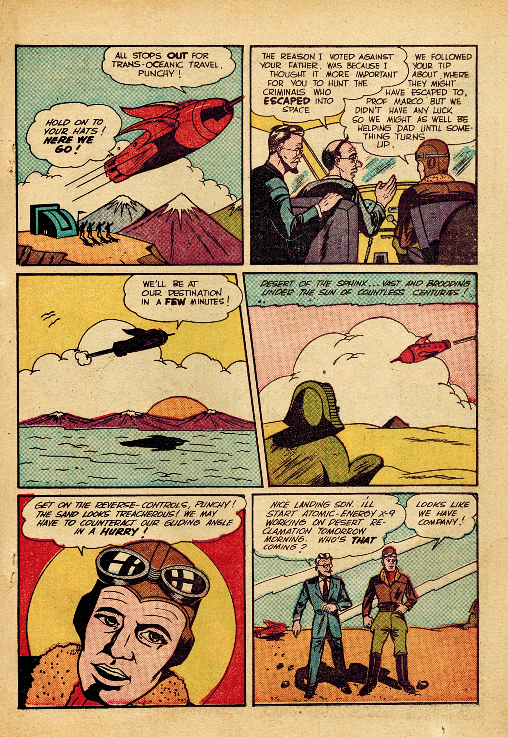 Read online Rocket Kelly (1945) comic -  Issue #3 - 19