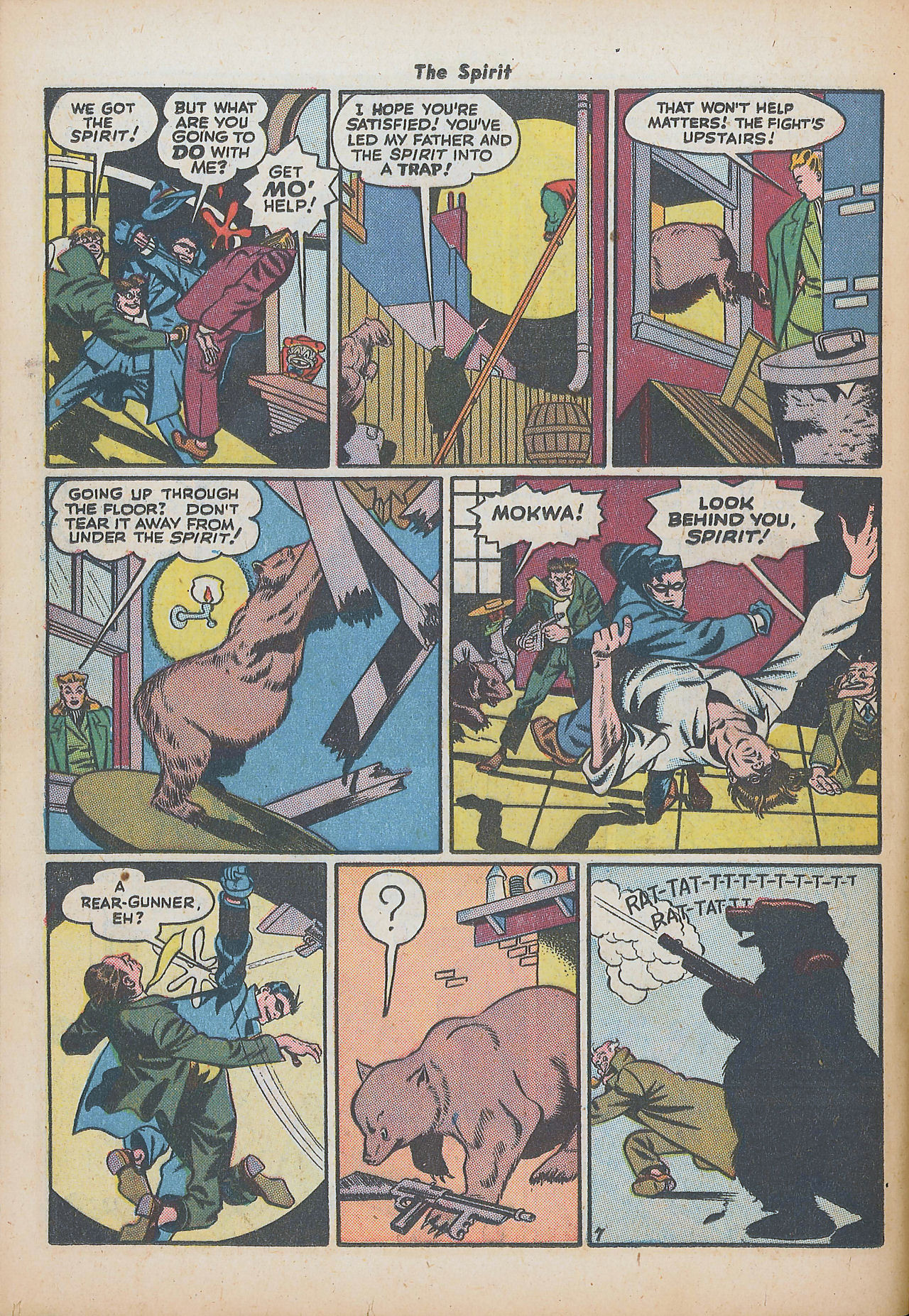 Read online The Spirit (1944) comic -  Issue #9 - 32