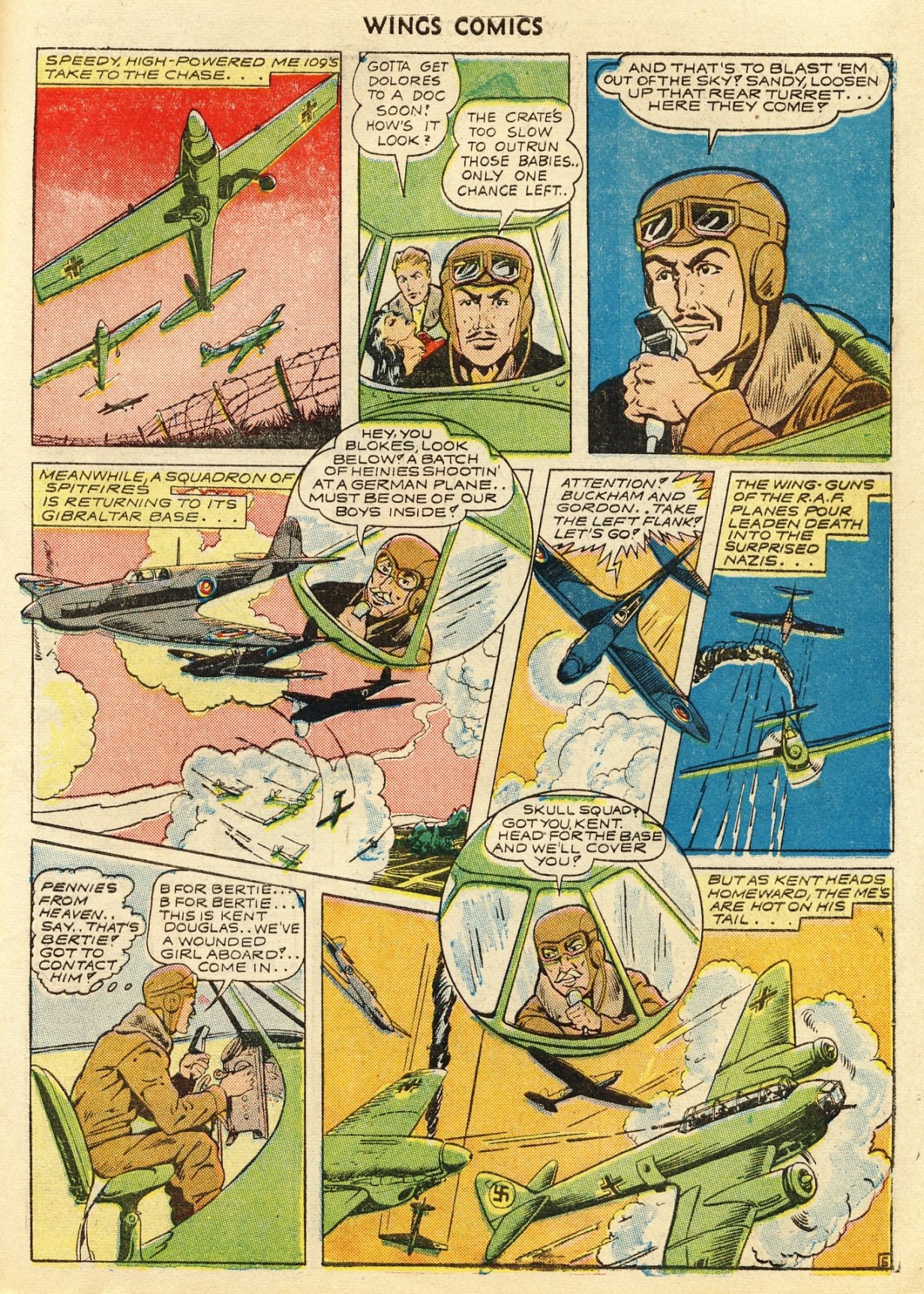 Read online Wings Comics comic -  Issue #36 - 49