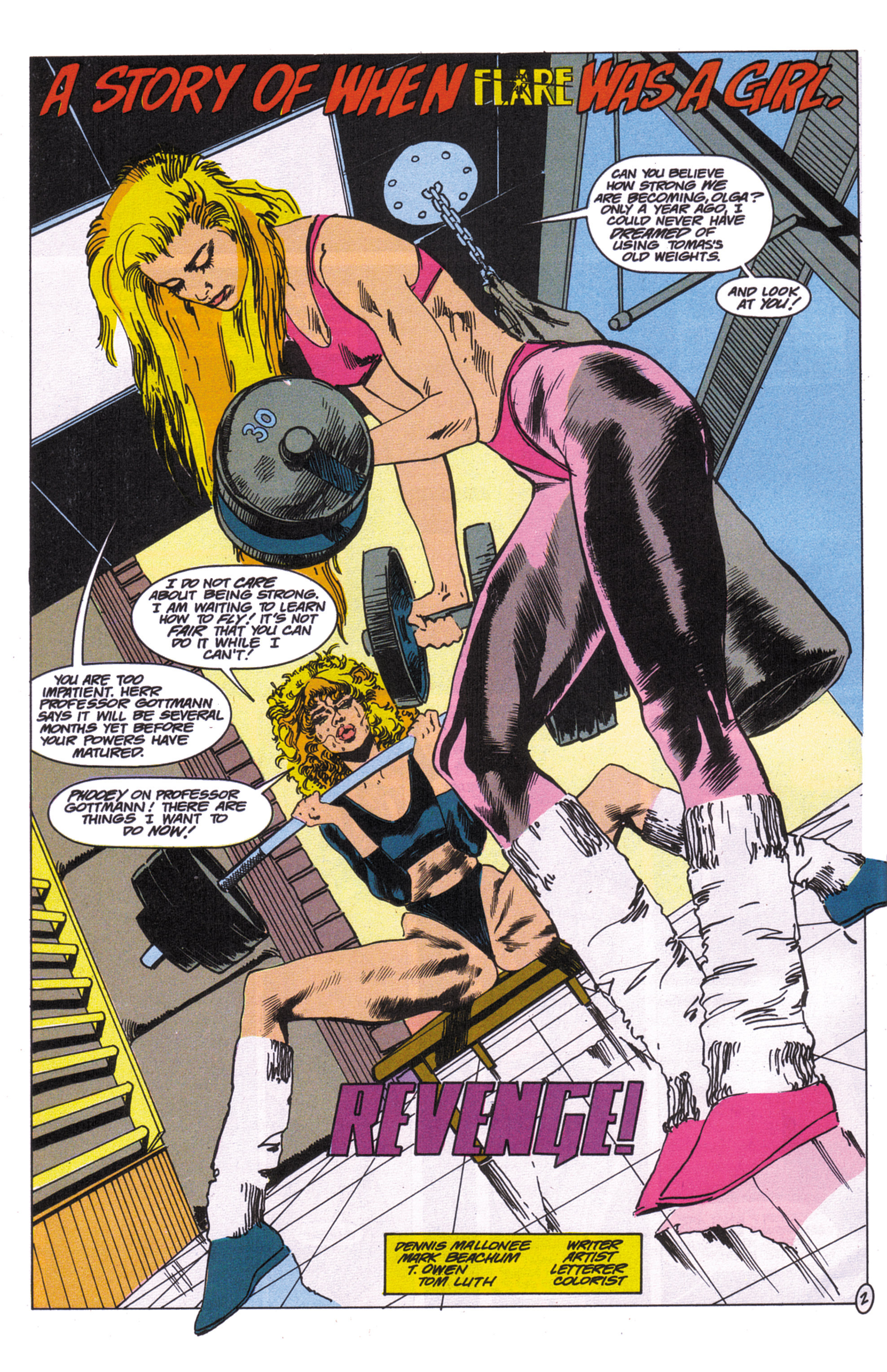 Read online Flare (1988) comic -  Issue #2 - 32
