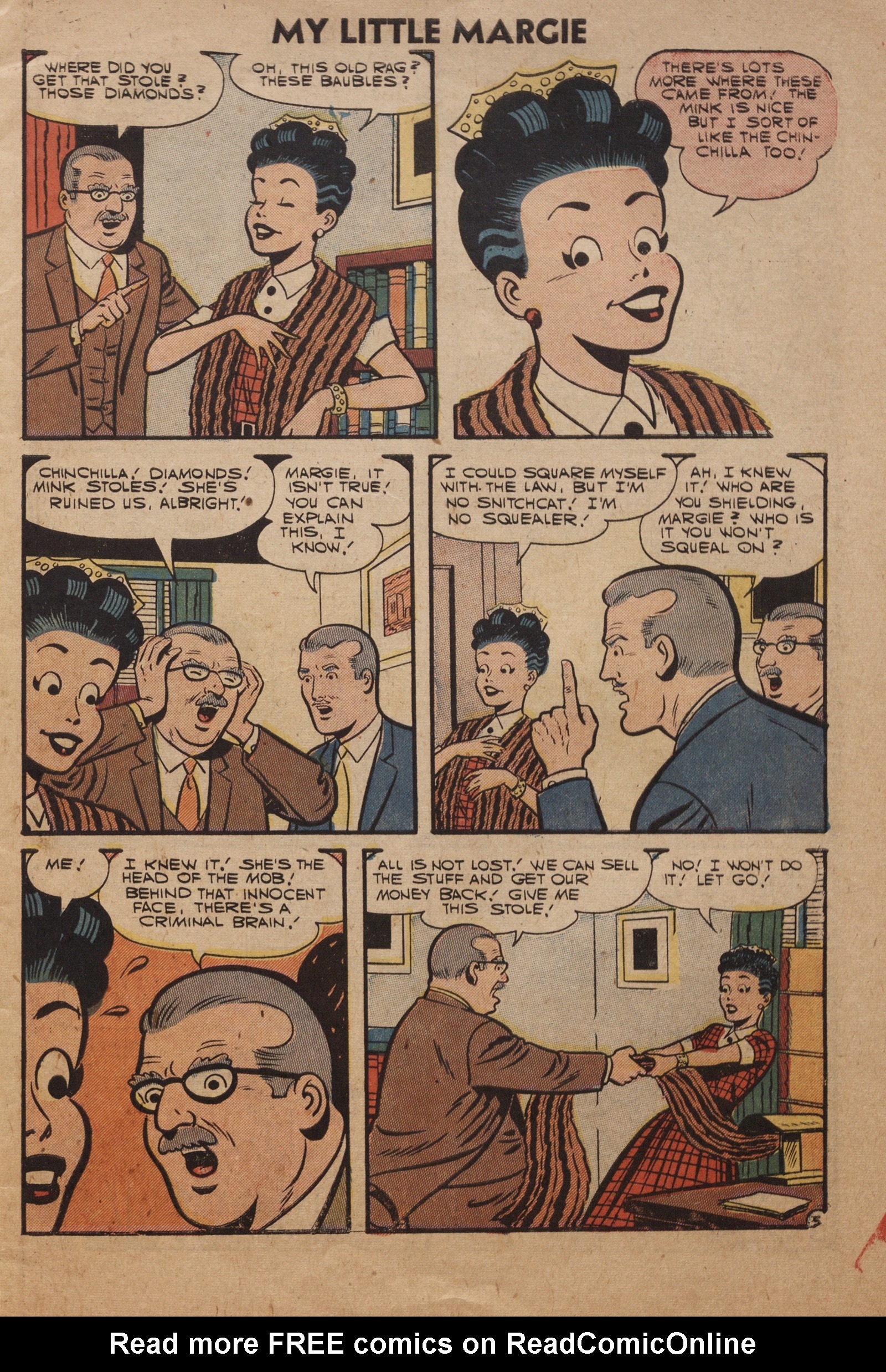 Read online My Little Margie (1954) comic -  Issue #15 - 7