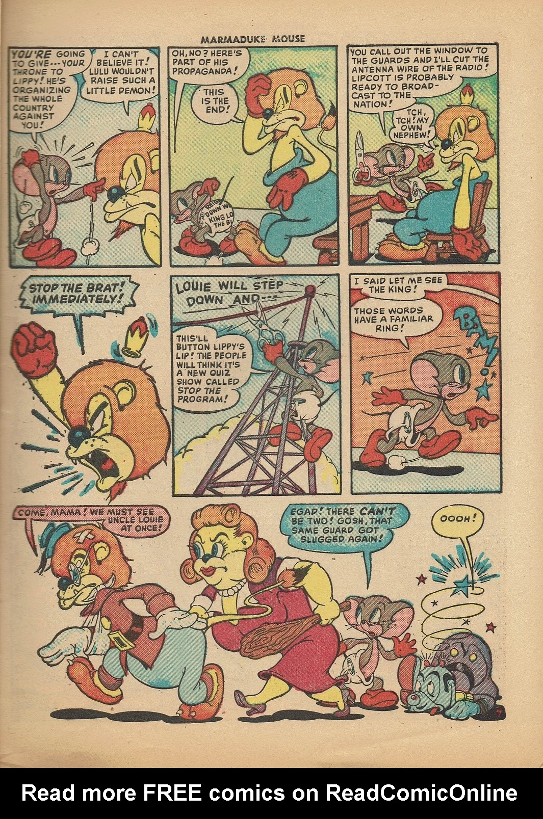 Read online Marmaduke Mouse comic -  Issue #16 - 9