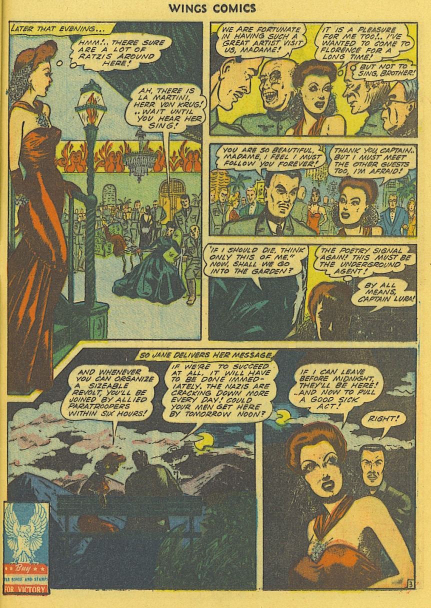 Read online Wings Comics comic -  Issue #42 - 45