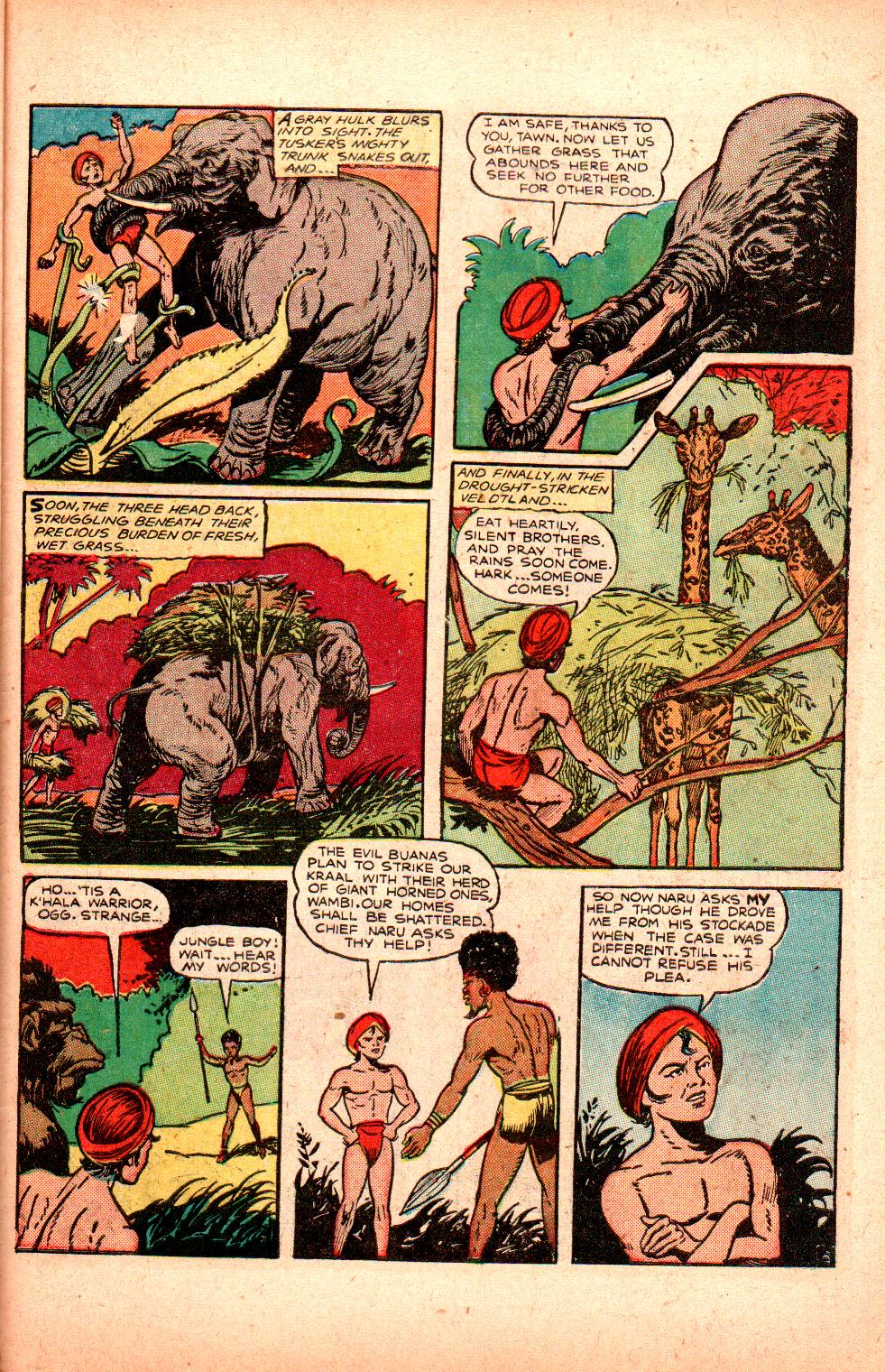 Read online Wambi Jungle Boy comic -  Issue #6 - 39