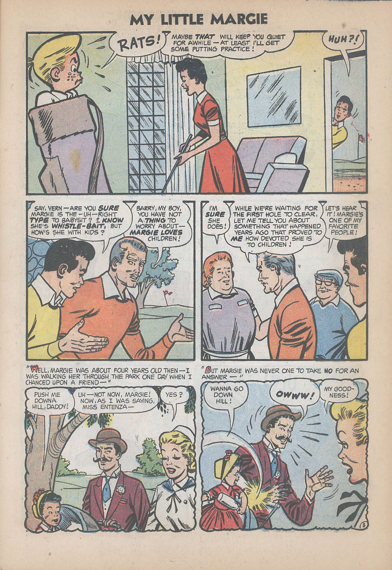 Read online My Little Margie (1954) comic -  Issue #3 - 25