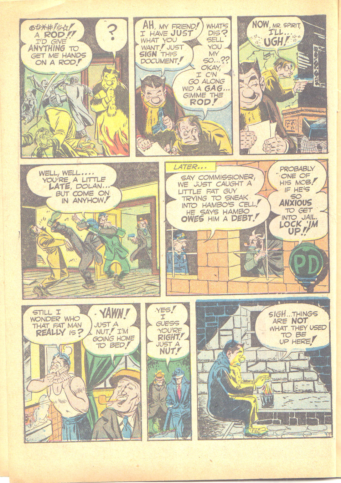 Read online The Spirit (1952) comic -  Issue #4 - 10