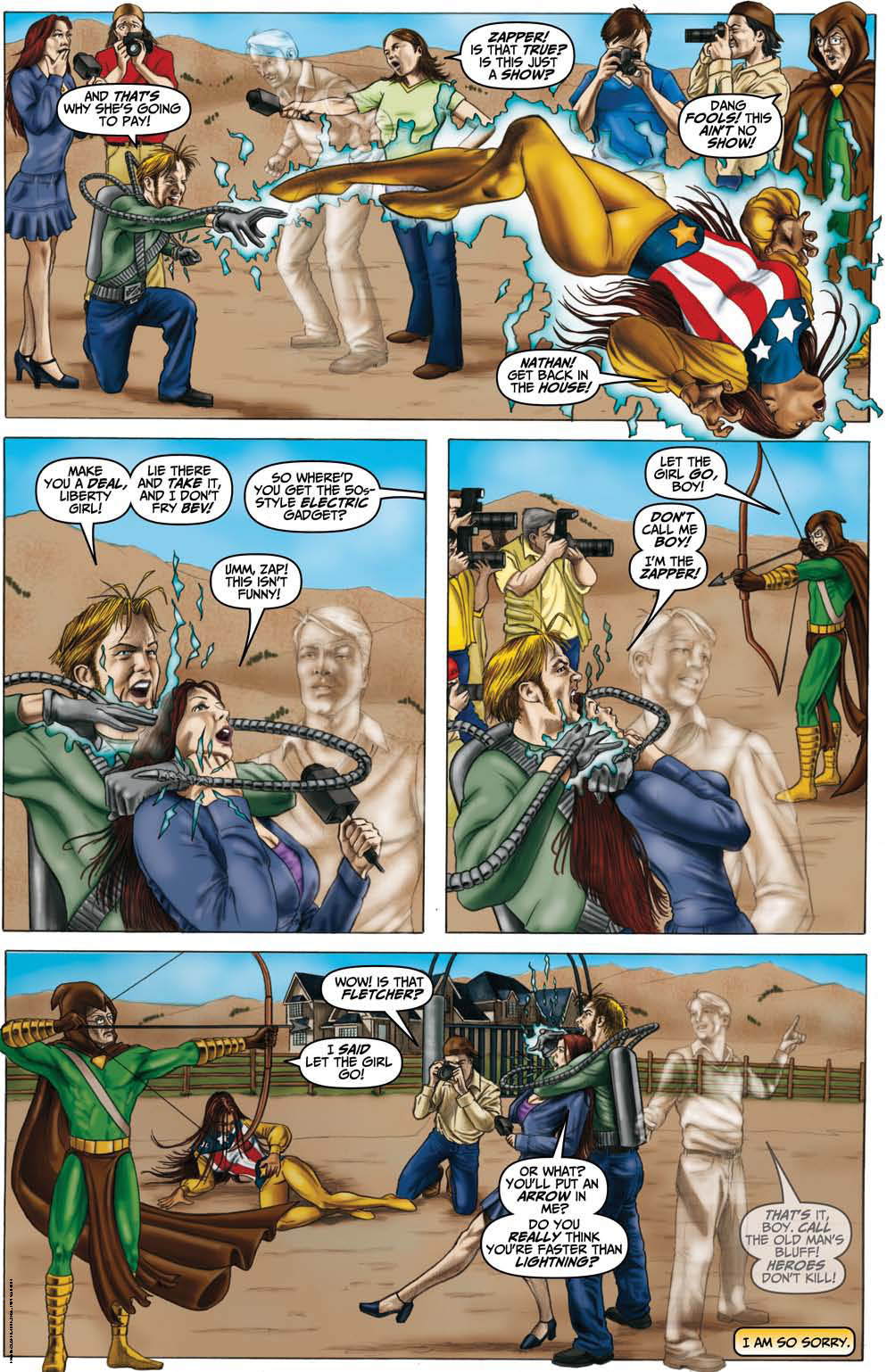 Read online Liberty Girl comic -  Issue #3 - 16