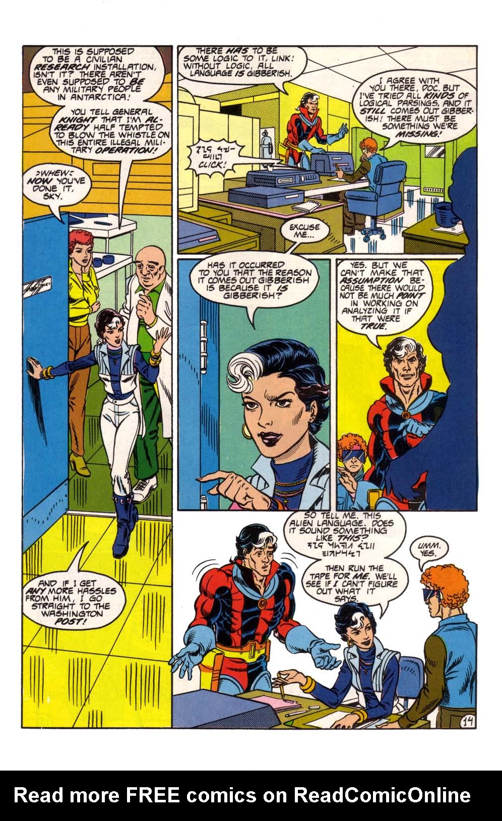 Read online Eternity Smith (1987) comic -  Issue #5 - 16