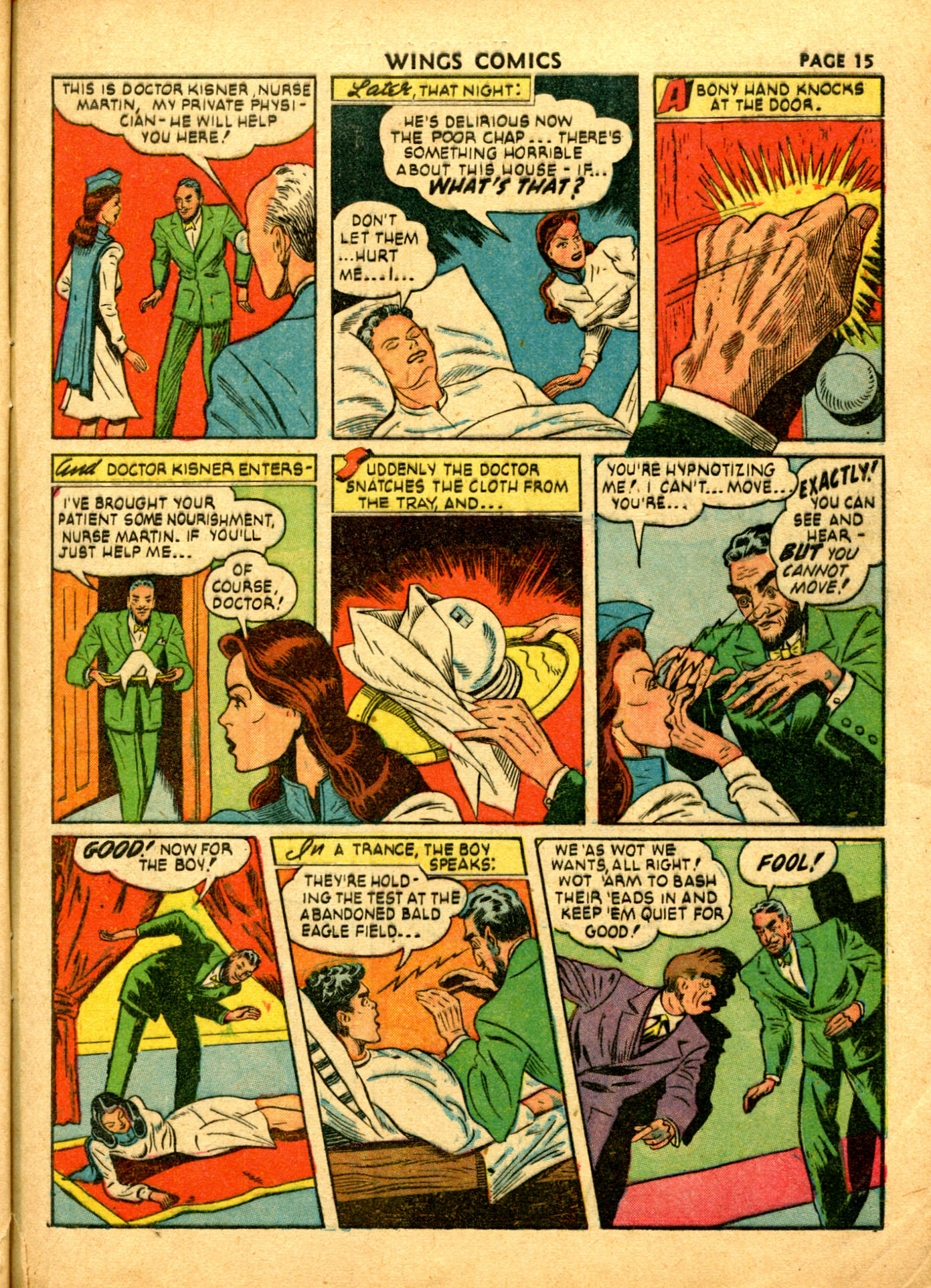 Read online Wings Comics comic -  Issue #19 - 18