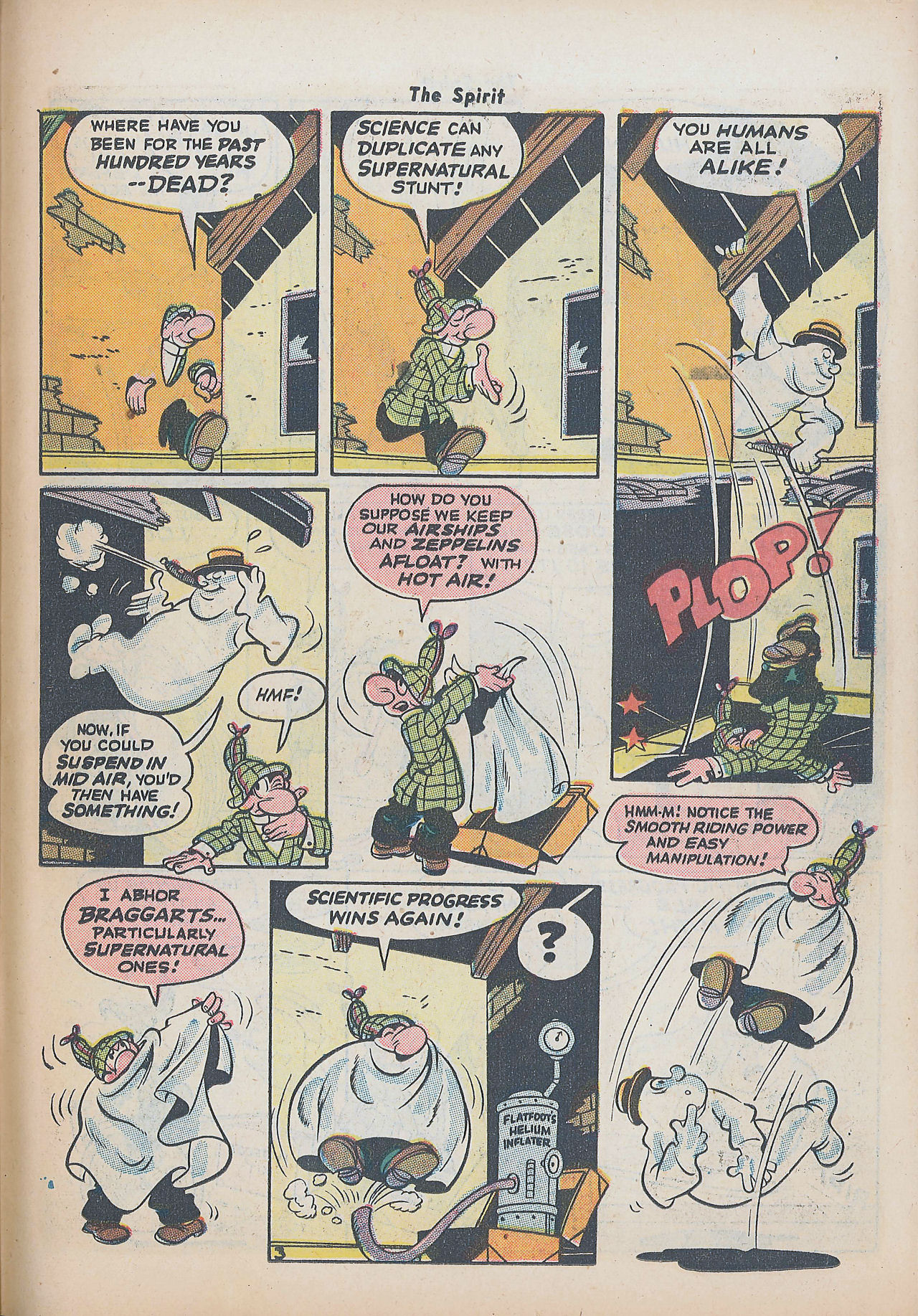 Read online The Spirit (1944) comic -  Issue #9 - 37