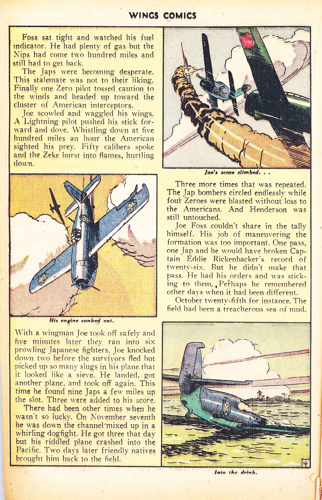 Read online Wings Comics comic -  Issue #74 - 28