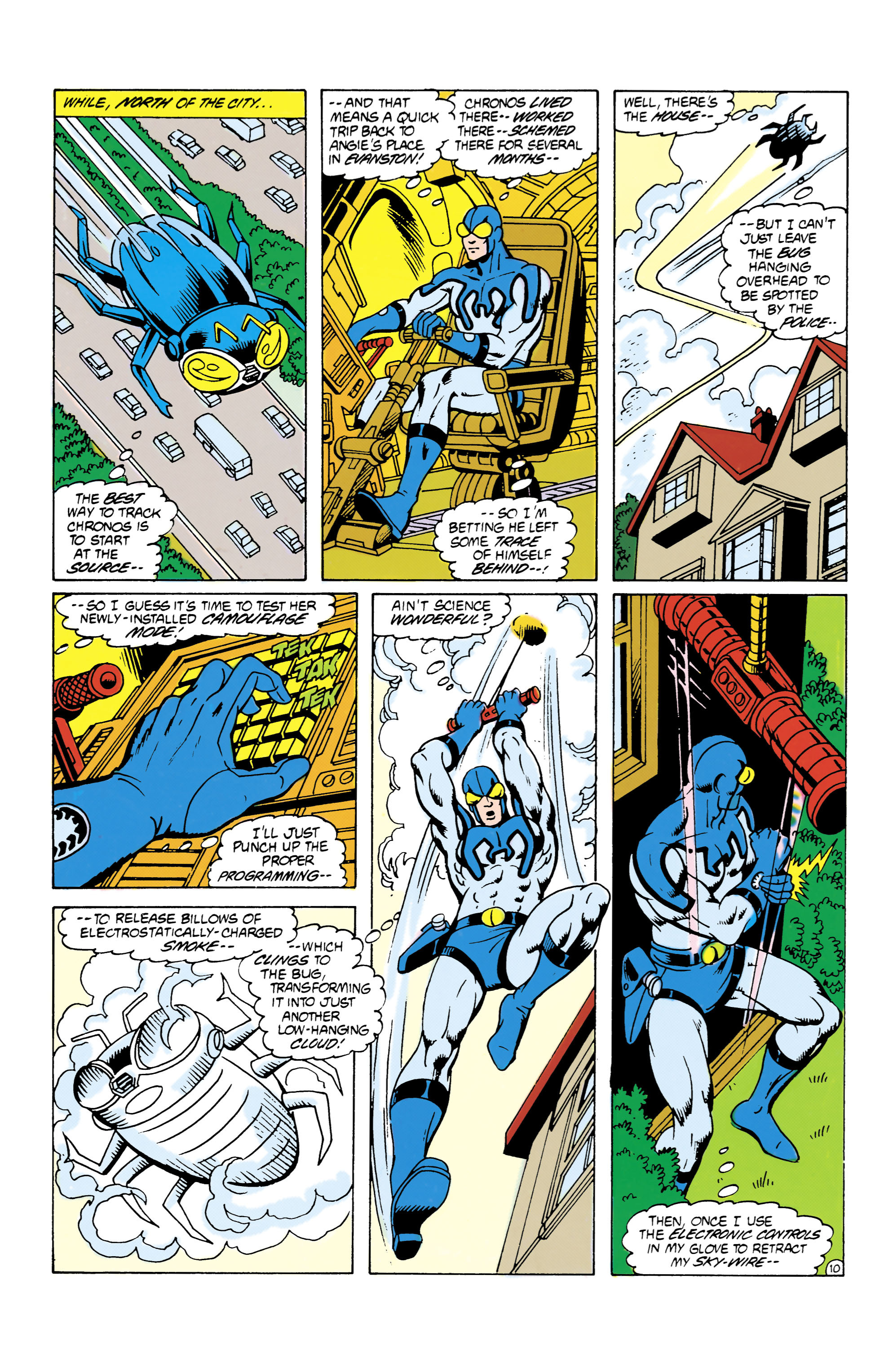 Read online Blue Beetle (1986) comic -  Issue #10 - 10