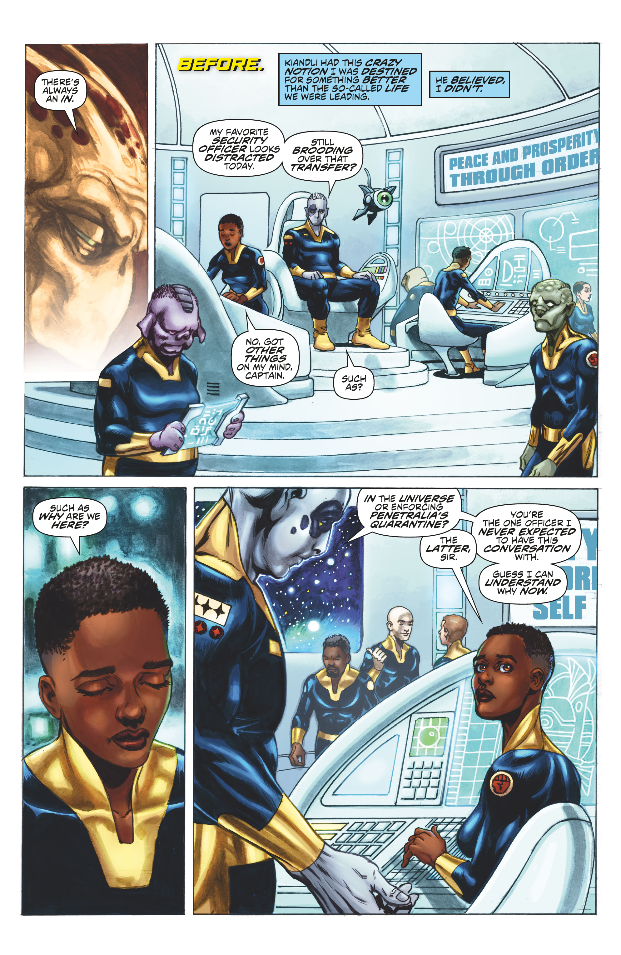 Read online Order and Outrage comic -  Issue #2 - 7
