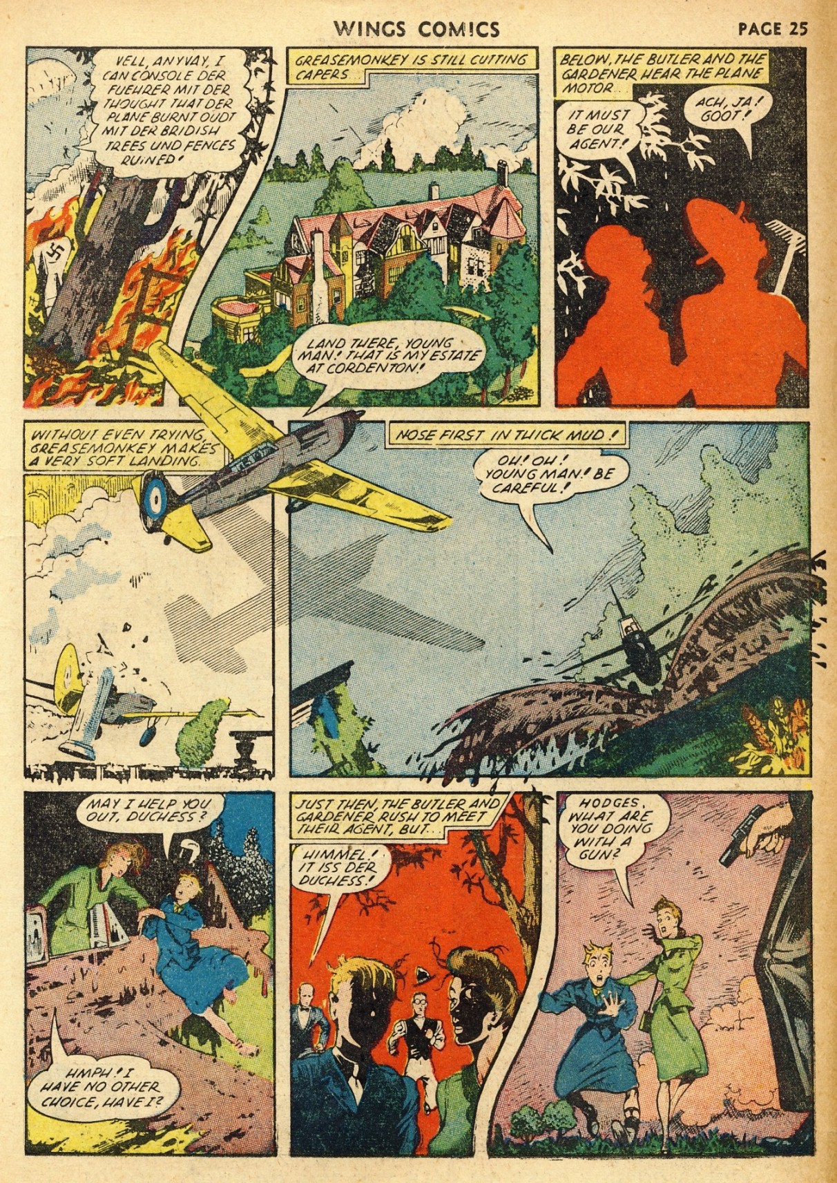 Read online Wings Comics comic -  Issue #29 - 27