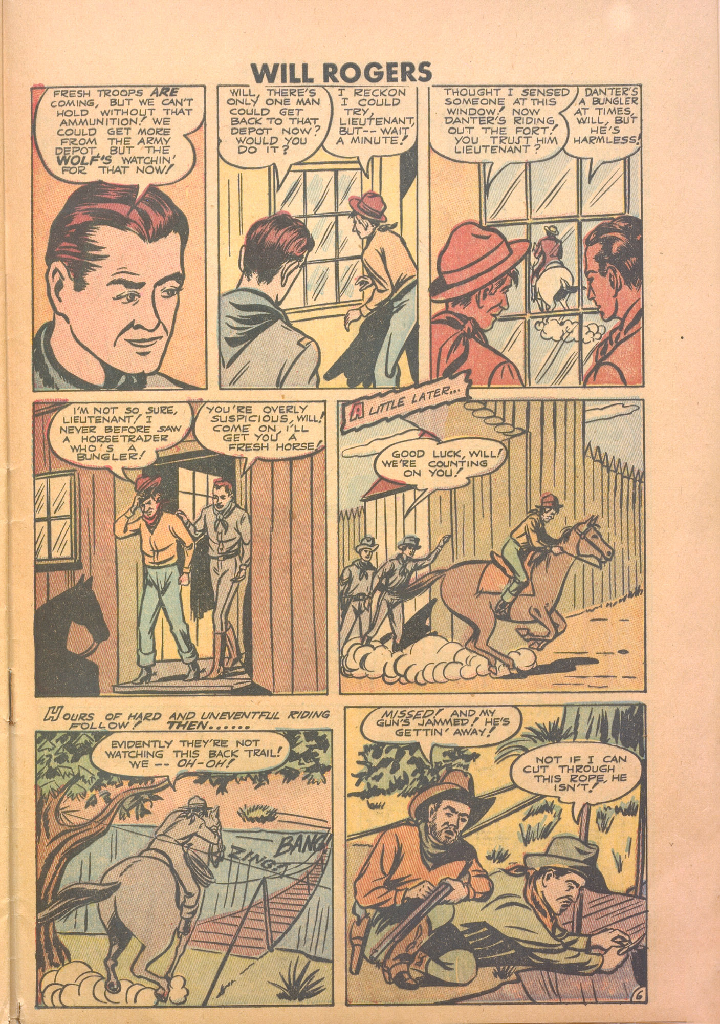 Read online Will Rogers Western comic -  Issue #5 - 29