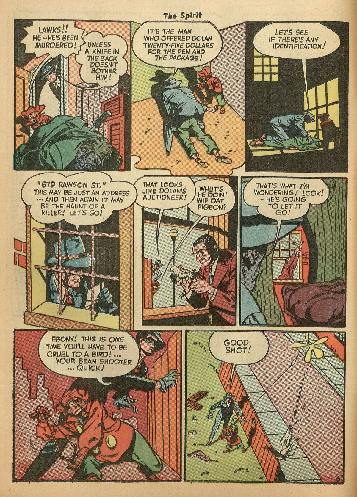 Read online The Spirit (1944) comic -  Issue #4 - 16