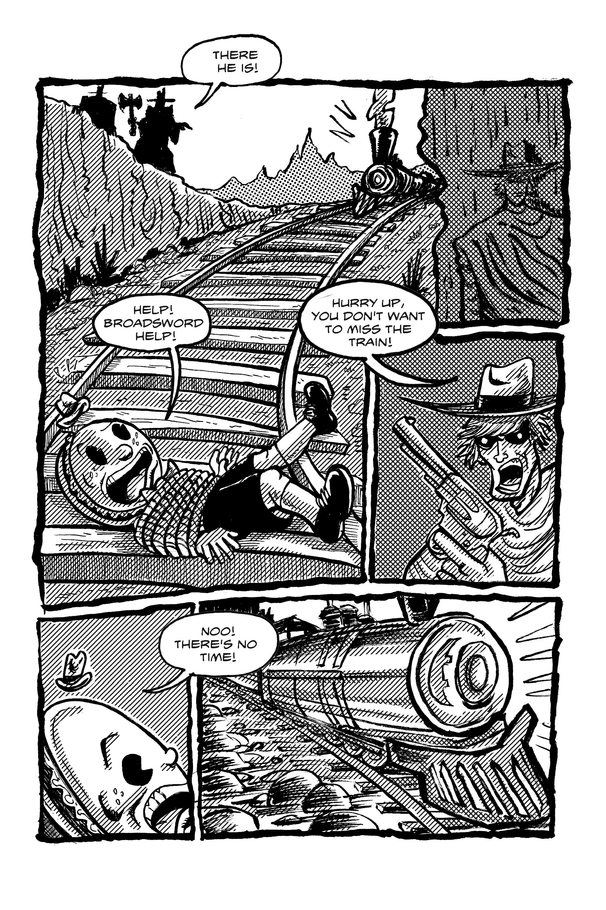 Read online Broadsword, P.I. comic -  Issue #4 - 11