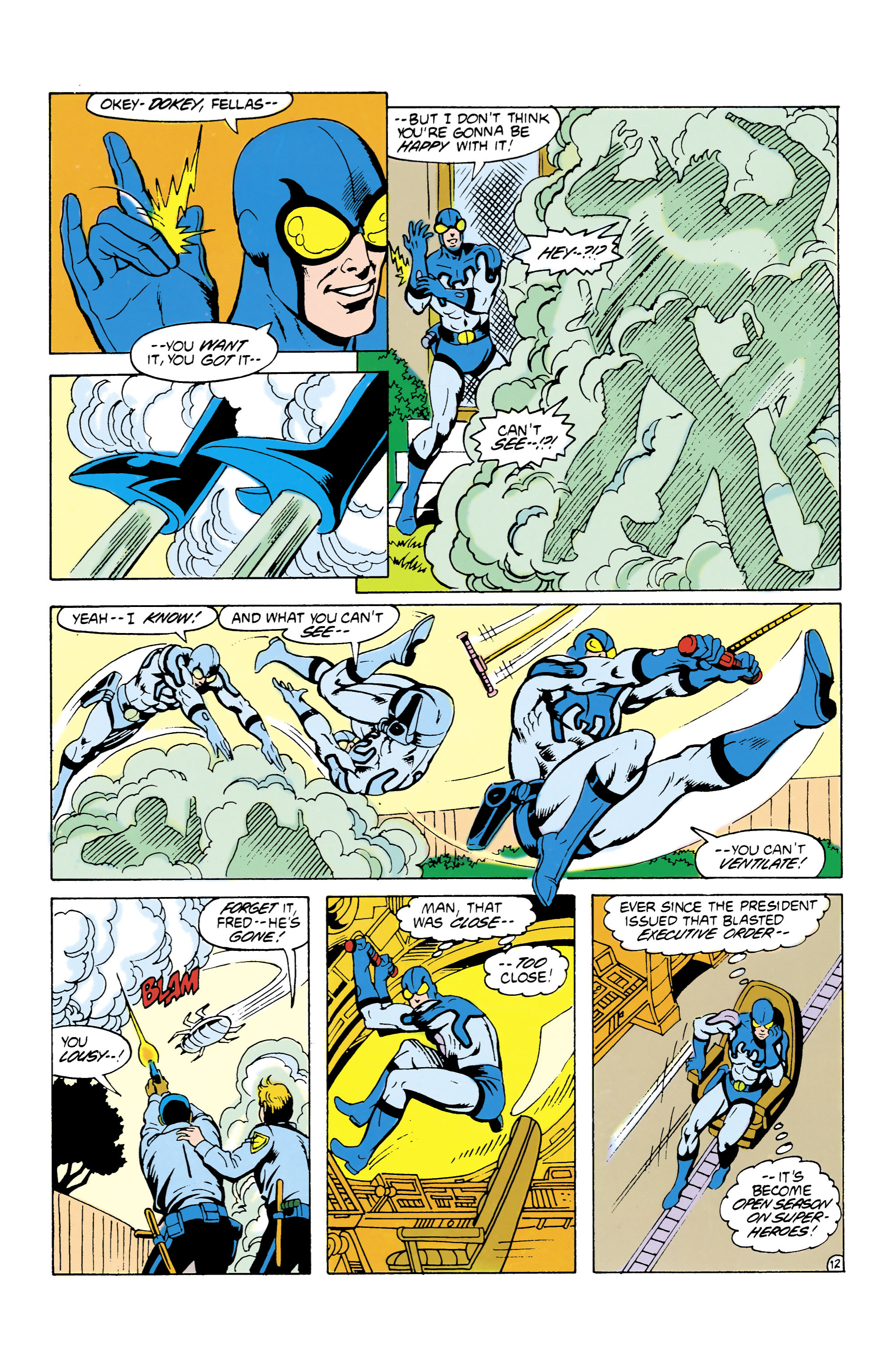 Read online Blue Beetle (1986) comic -  Issue #10 - 12