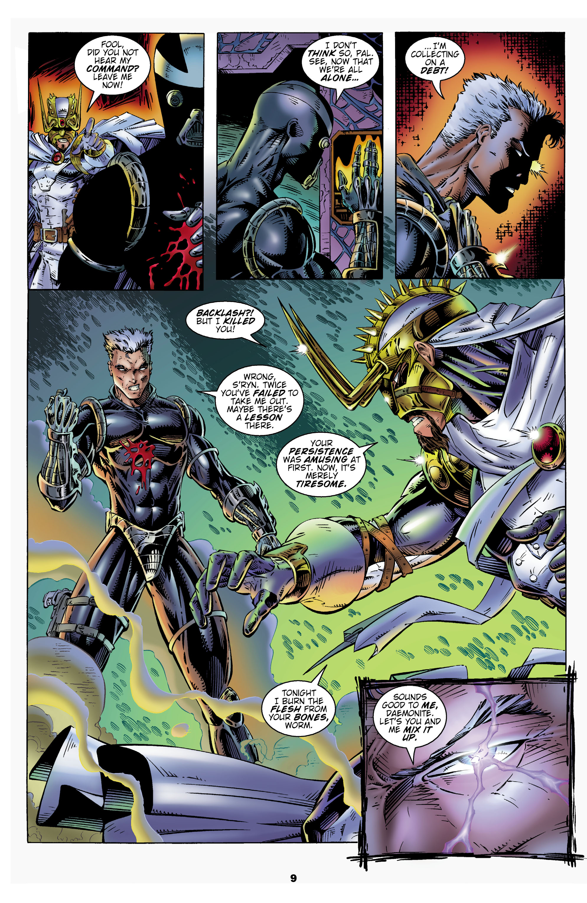 Read online Backlash comic -  Issue #6 - 10