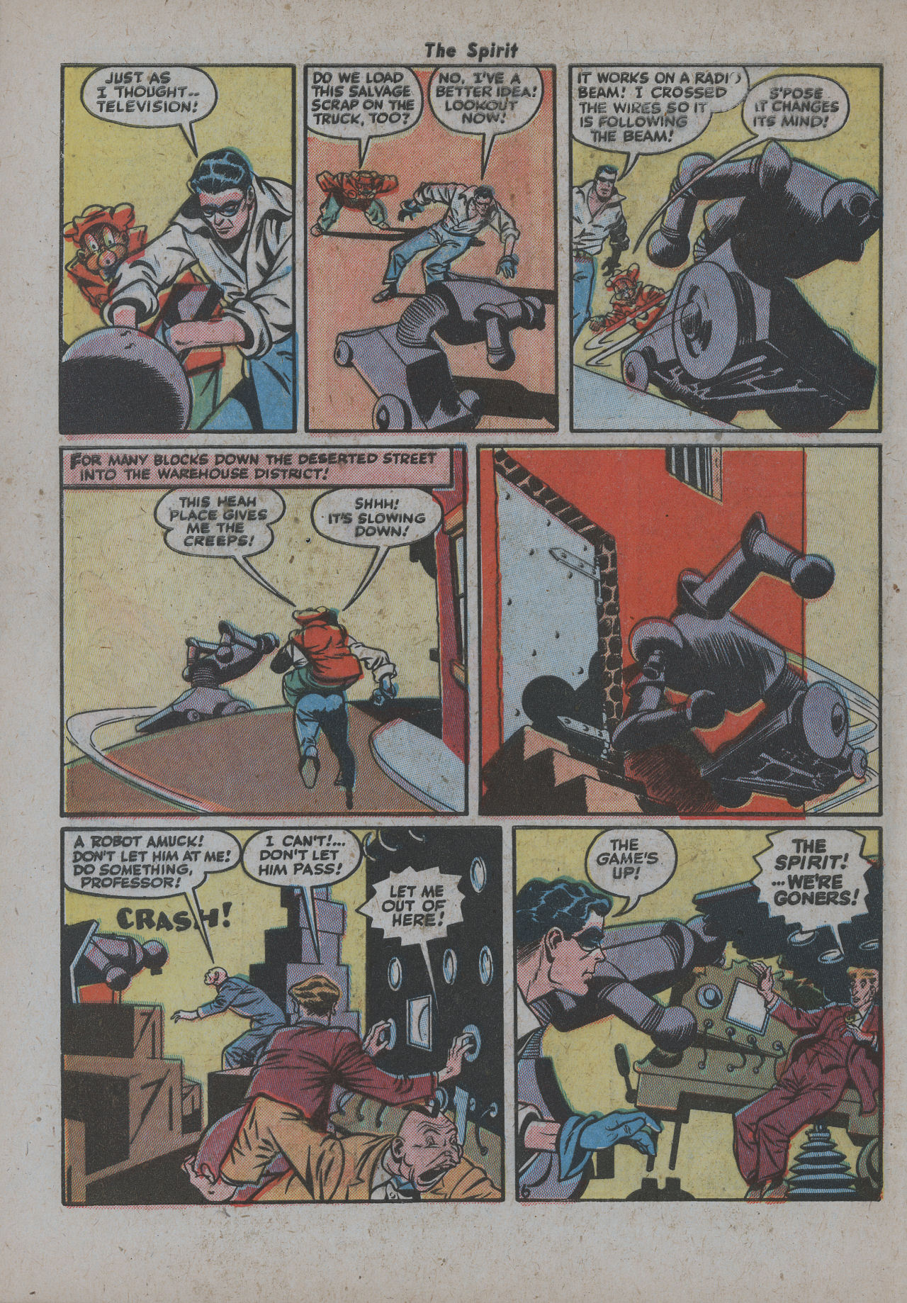 Read online The Spirit (1944) comic -  Issue #17 - 32