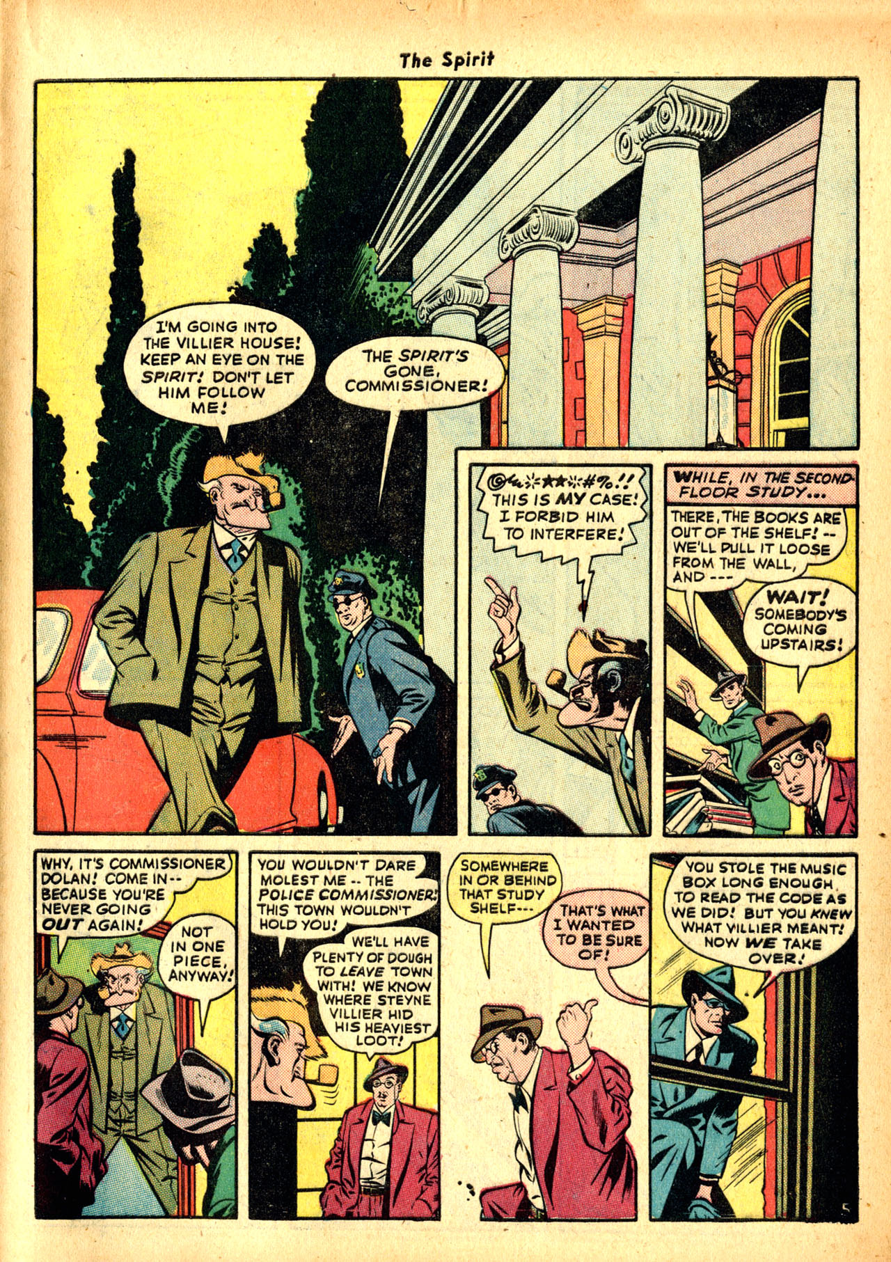 Read online The Spirit (1944) comic -  Issue #6 - 7