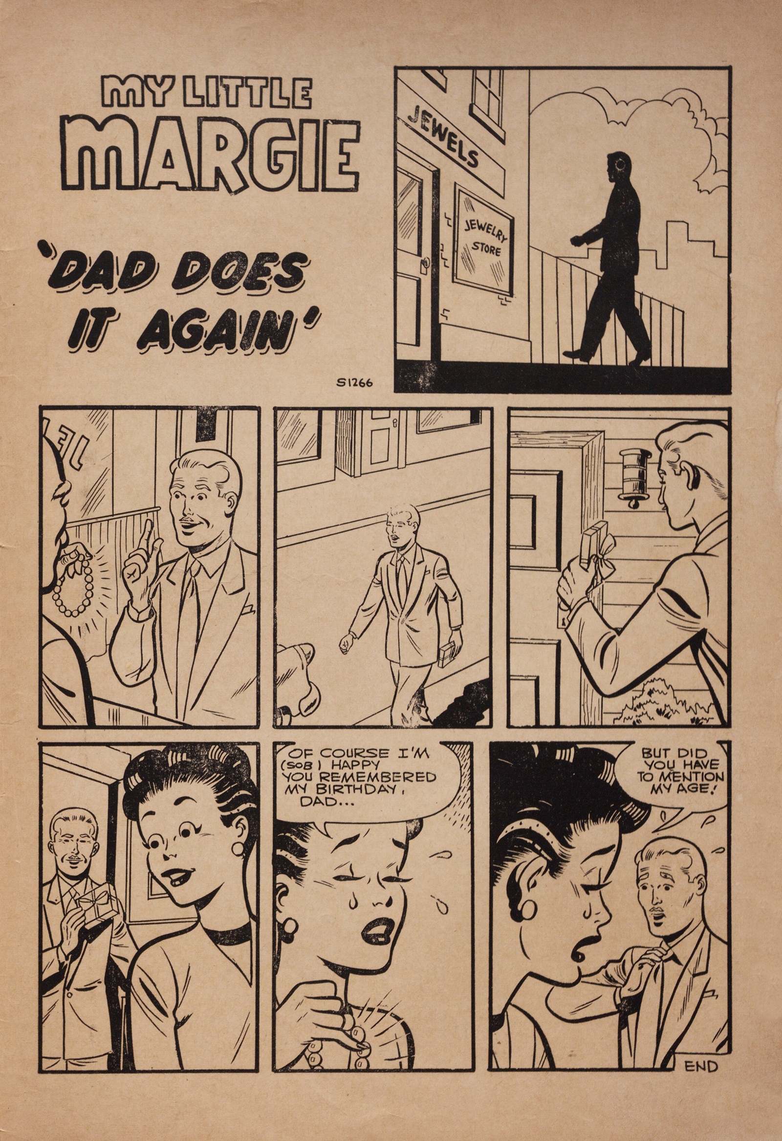 Read online My Little Margie (1954) comic -  Issue #15 - 35