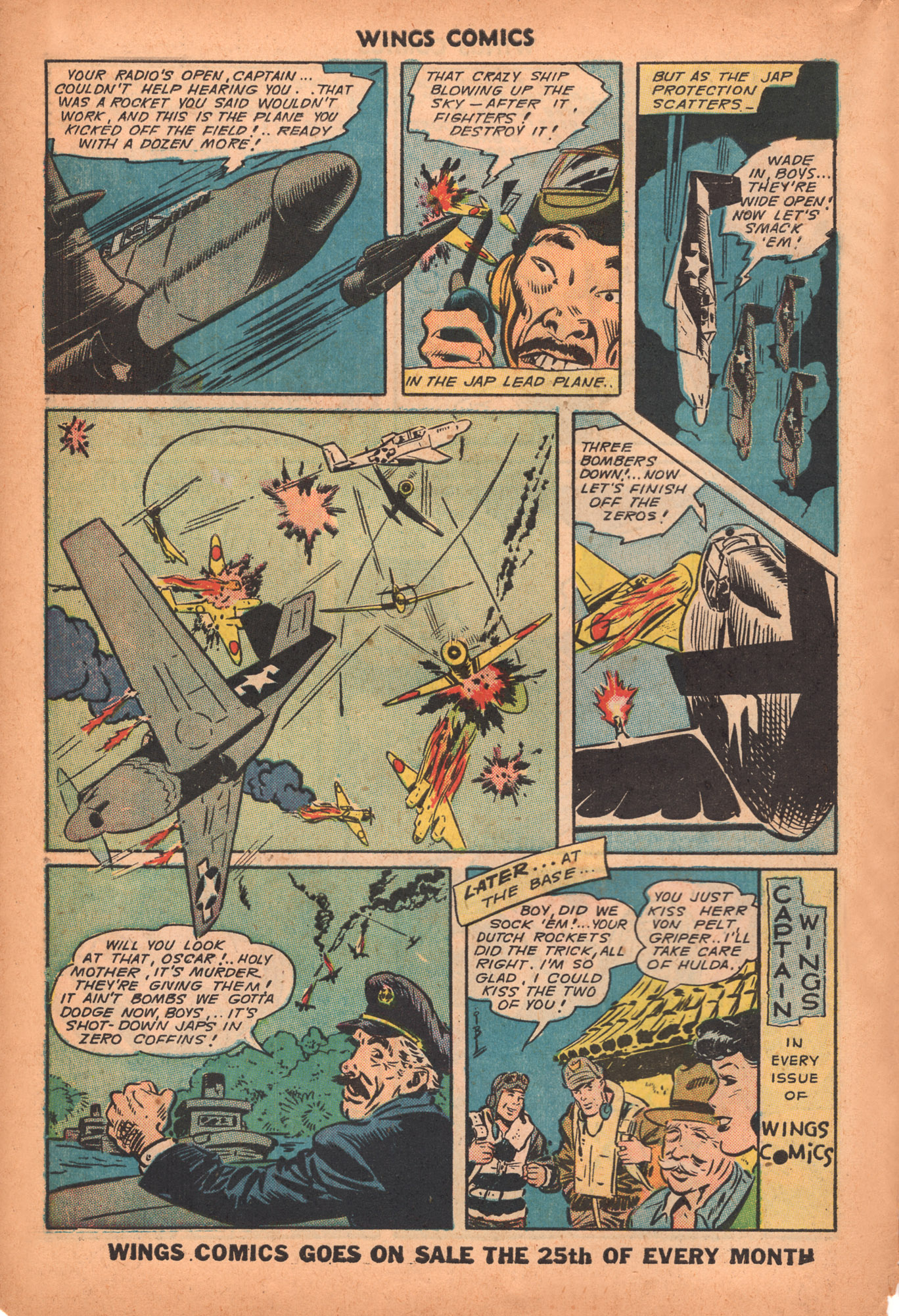 Read online Wings Comics comic -  Issue #48 - 12