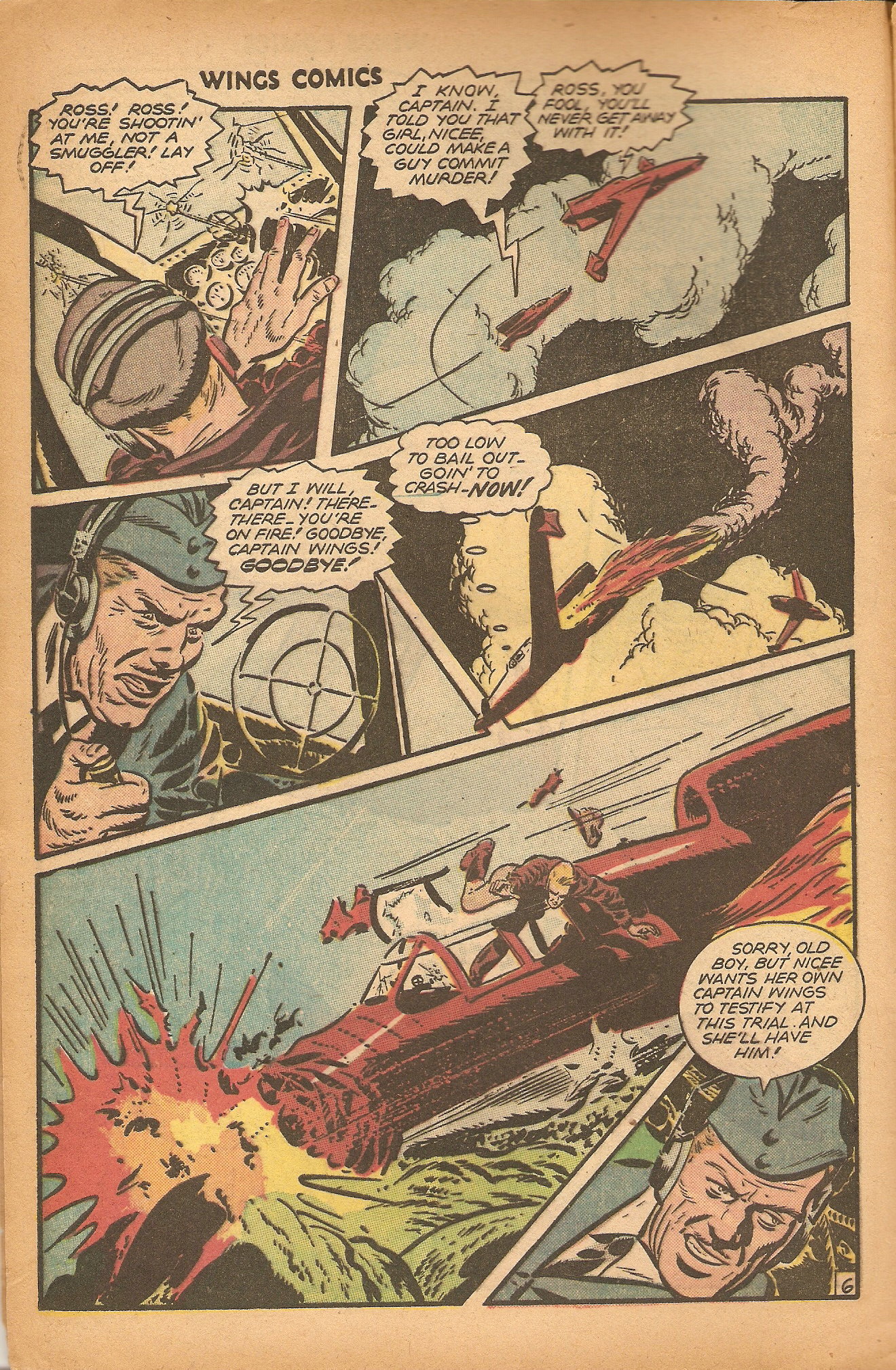 Read online Wings Comics comic -  Issue #81 - 8