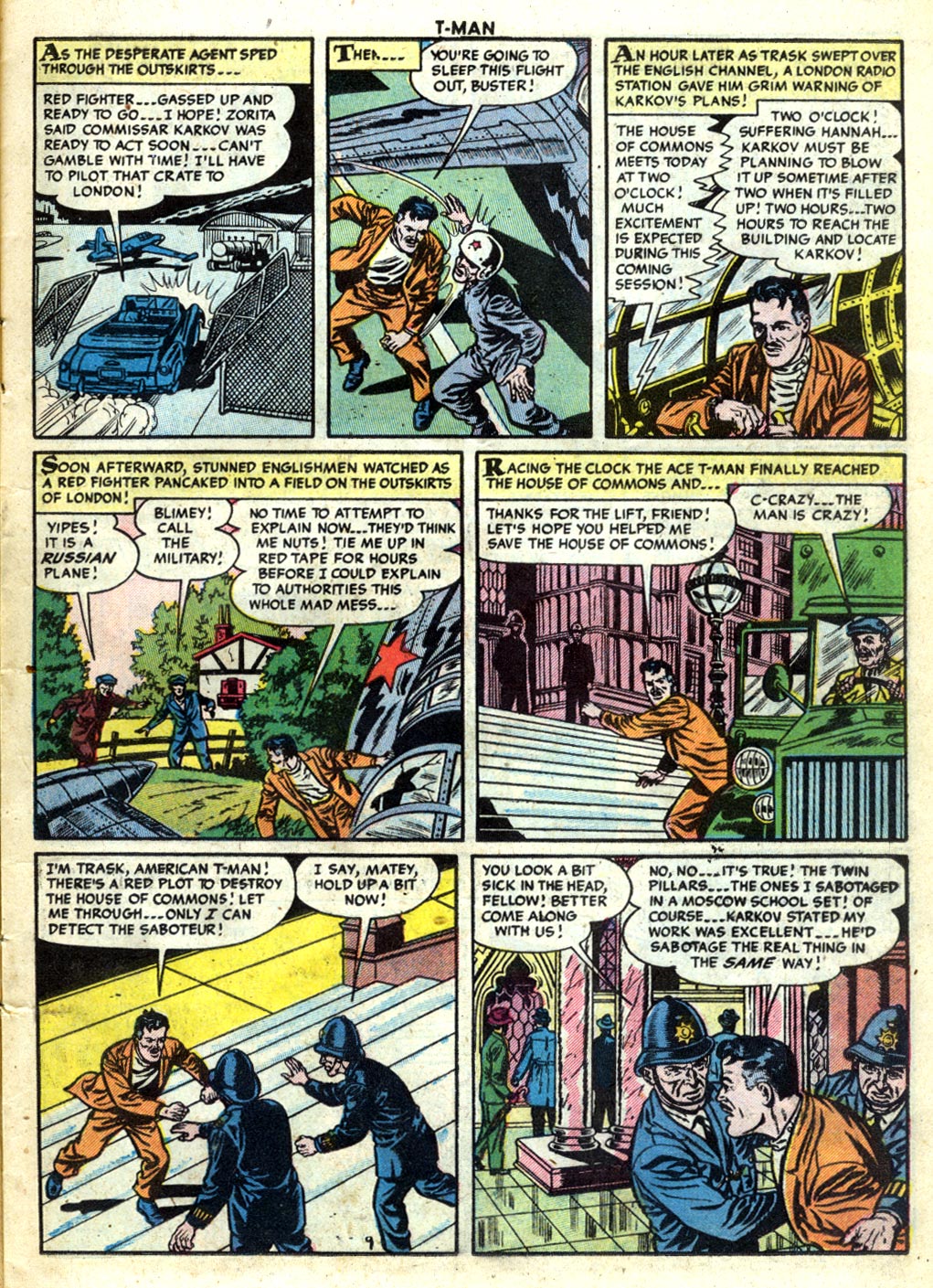 Read online T-Man: World Wide Trouble Shooter comic -  Issue #24 - 11