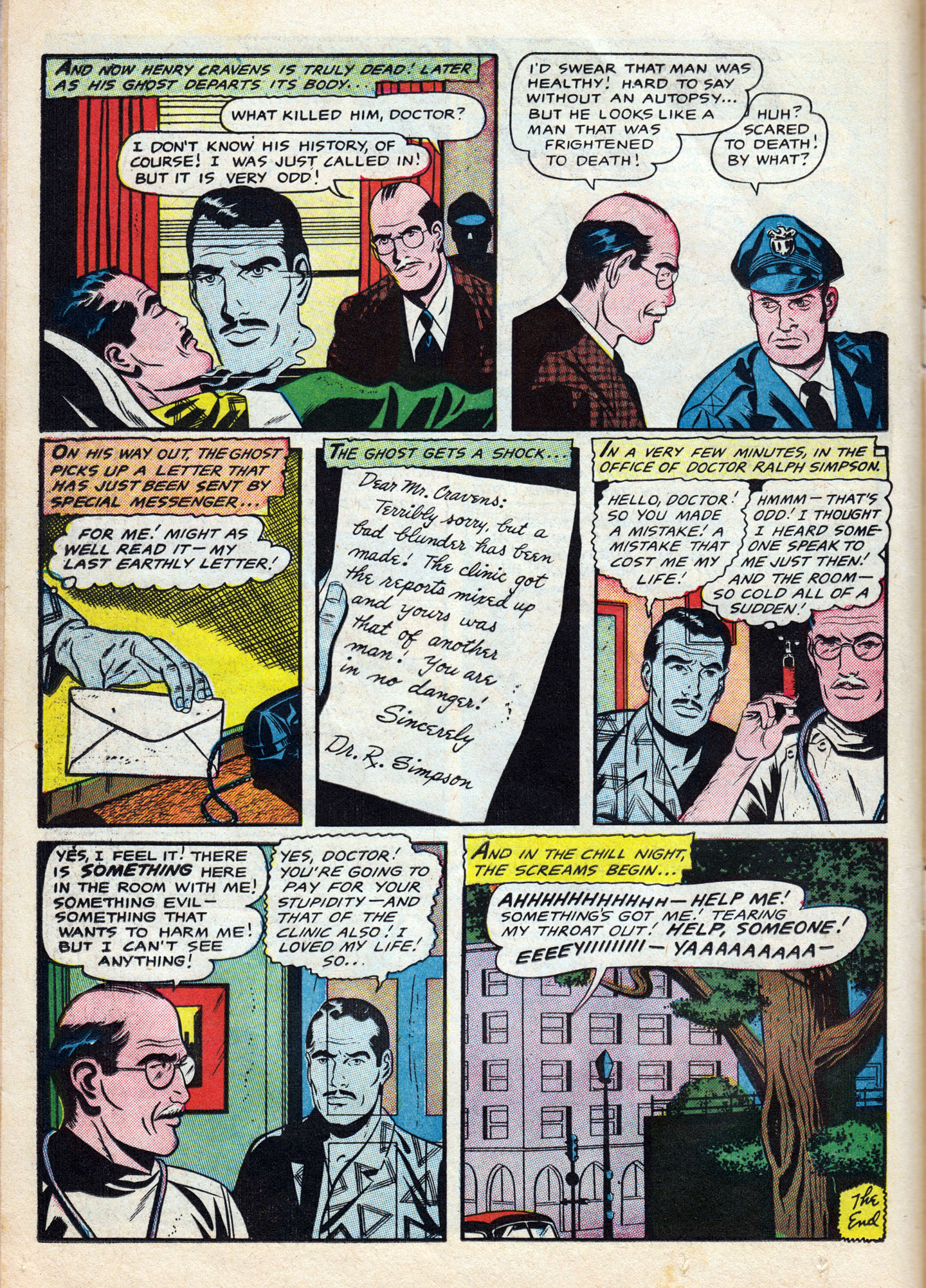 Read online Haunted Thrills comic -  Issue #18 - 16