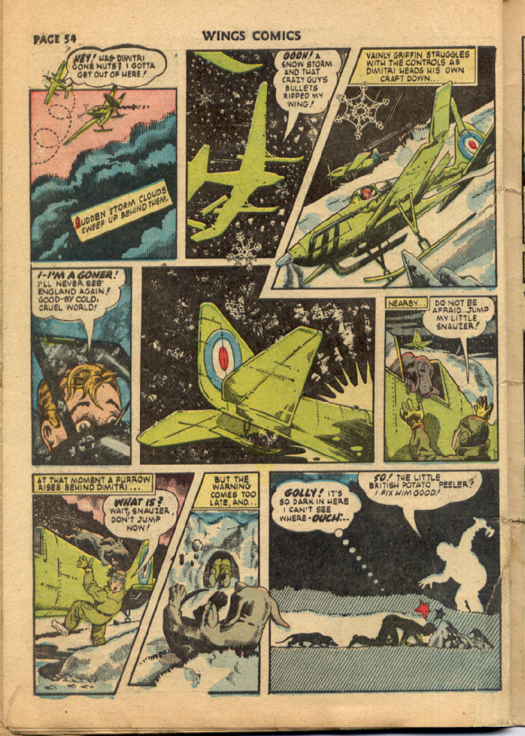 Read online Wings Comics comic -  Issue #21 - 56
