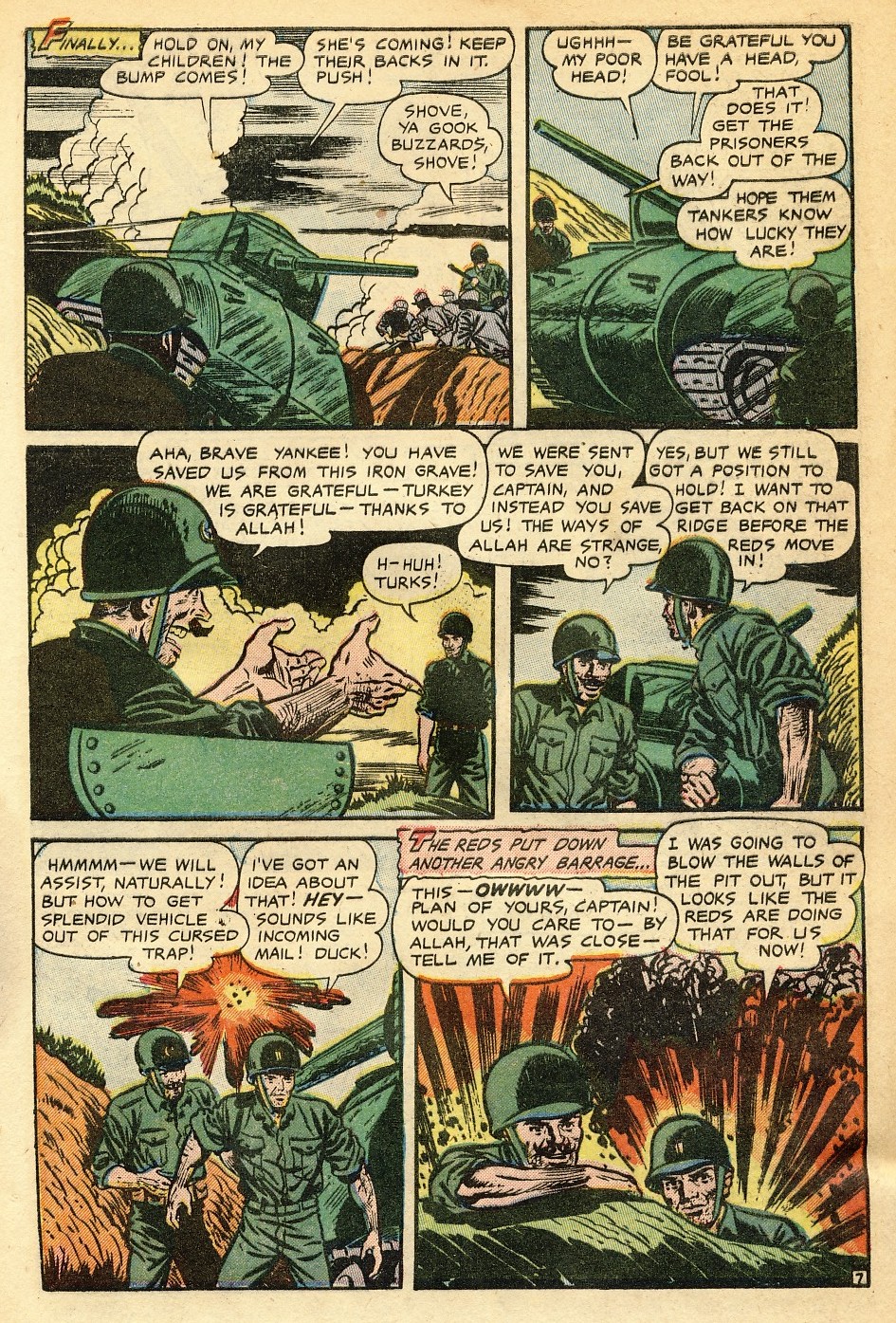Read online G-I in Battle (1952) comic -  Issue #8 - 9