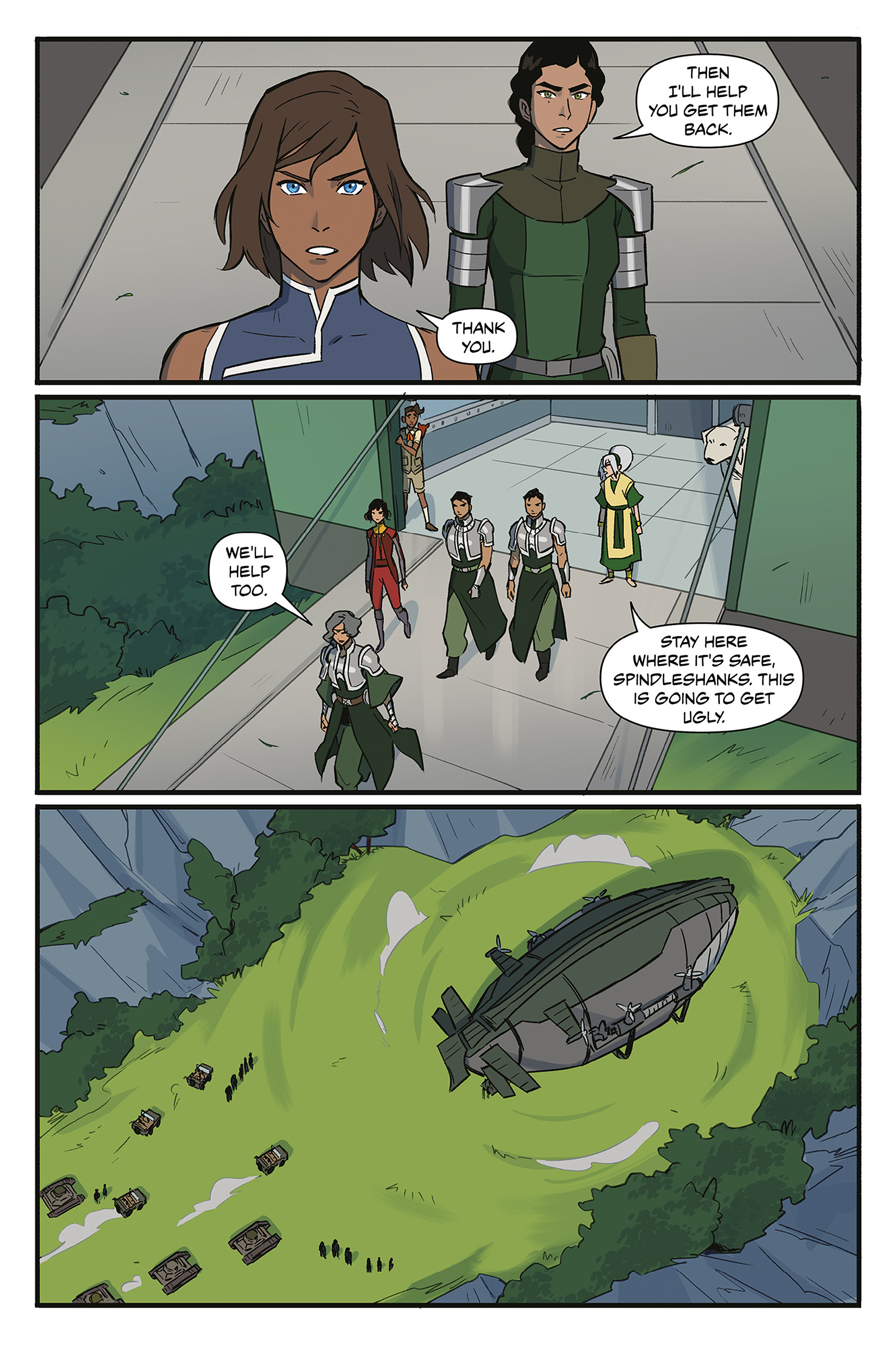 Read online The Legend of Korra: Ruins of the Empire Omnibus comic -  Issue # TPB (Part 2) - 35