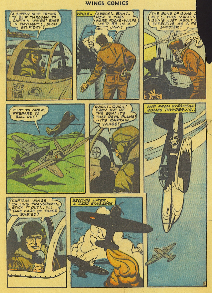 Read online Wings Comics comic -  Issue #42 - 4
