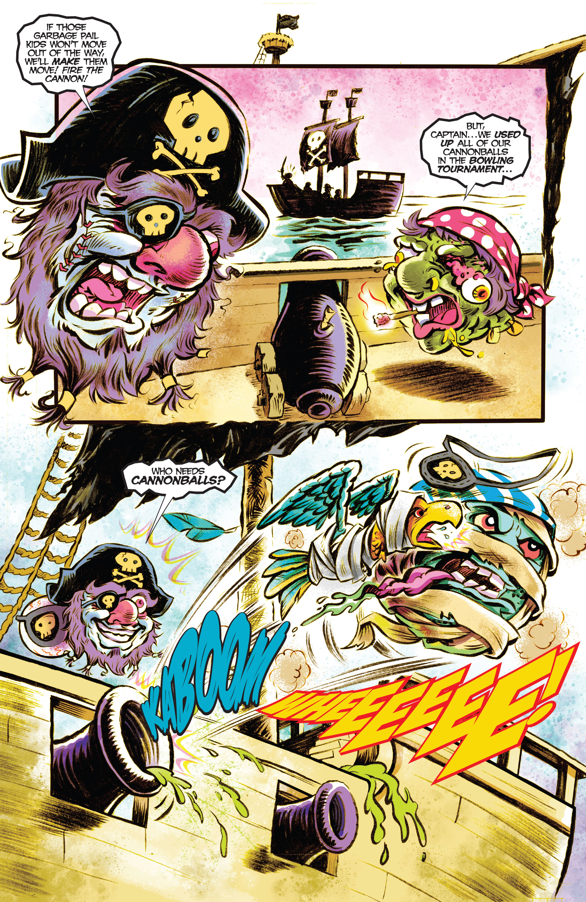 Read online Madballs vs Garbage Pail Kids – Time Again, Slime Again comic -  Issue #2 - 9