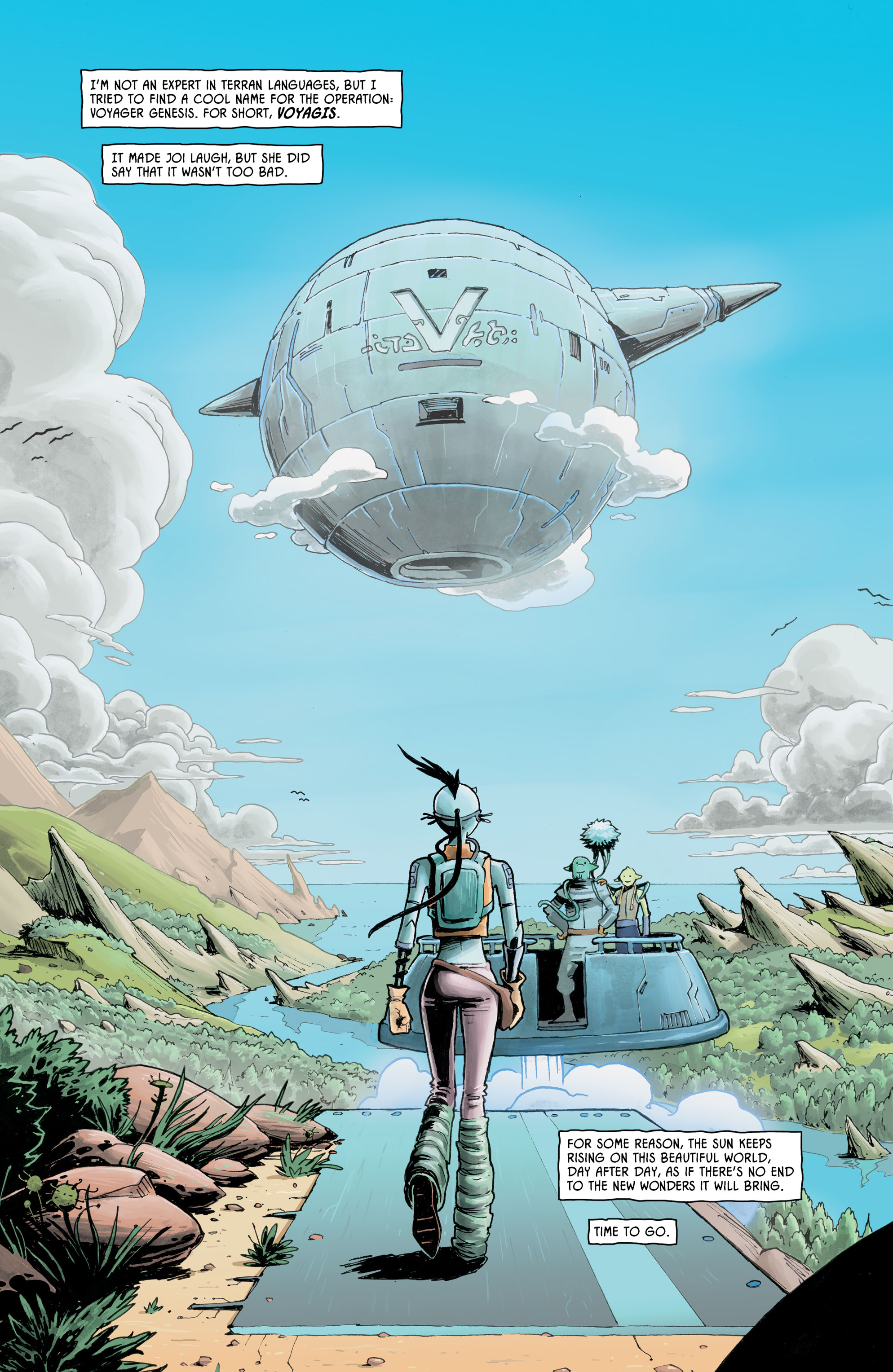 Read online Voyagis comic -  Issue #5 - 31