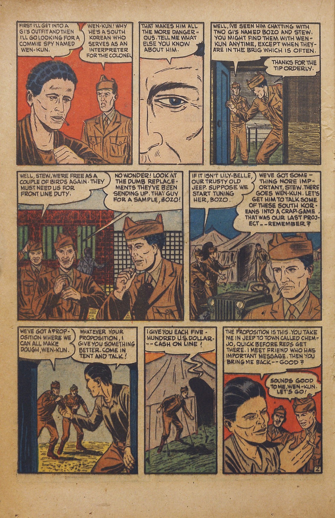 Read online G-I in Battle (1952) comic -  Issue #3 - 20