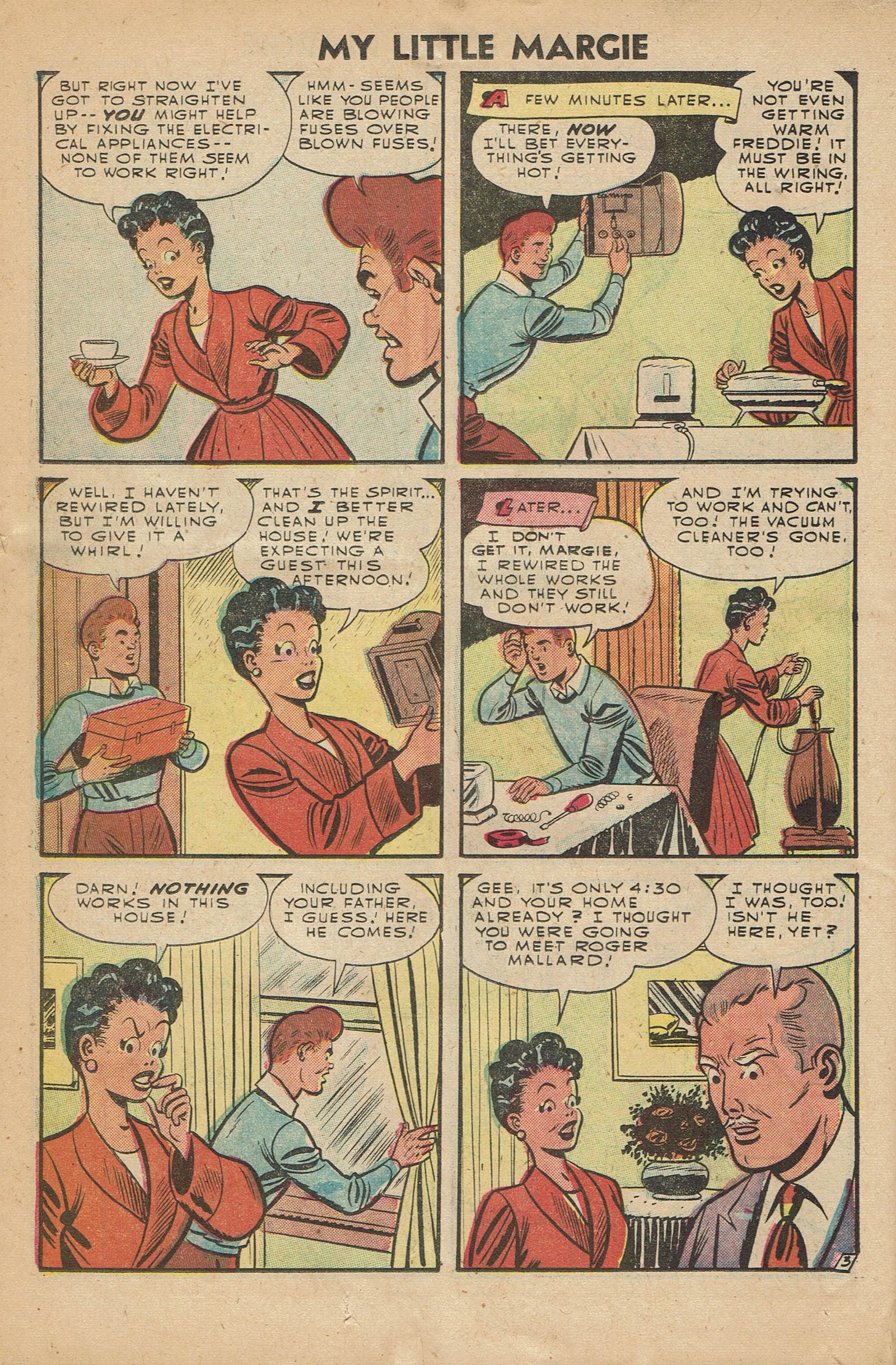 Read online My Little Margie (1954) comic -  Issue #9 - 26