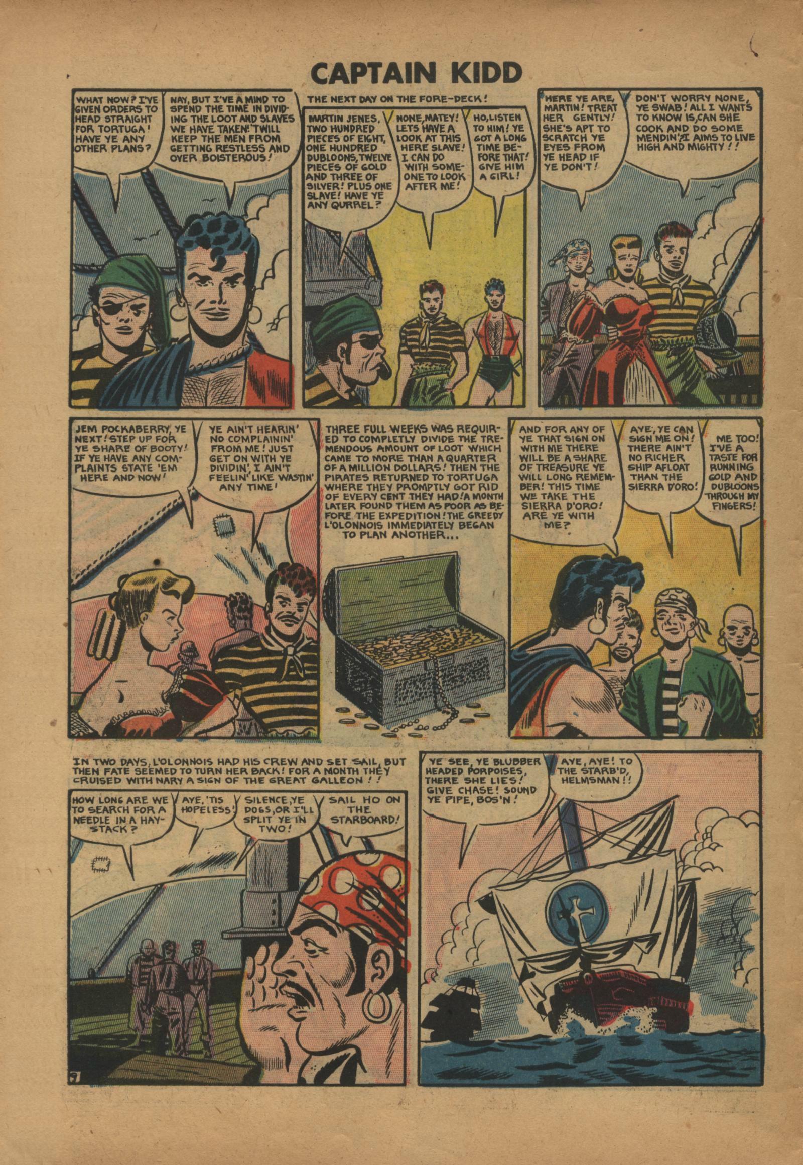 Read online Captain Kidd comic -  Issue #25 - 10