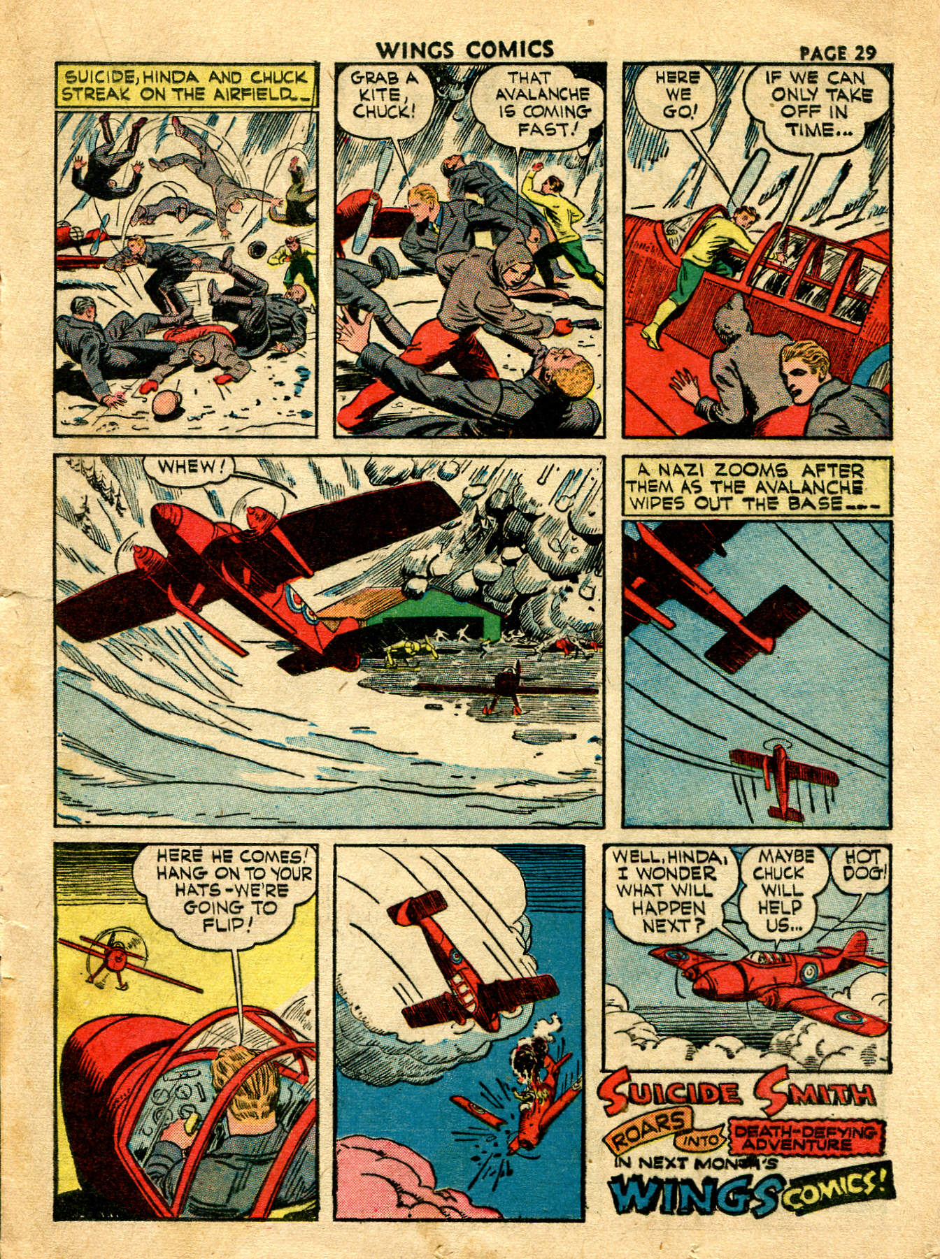 Read online Wings Comics comic -  Issue #15 - 31