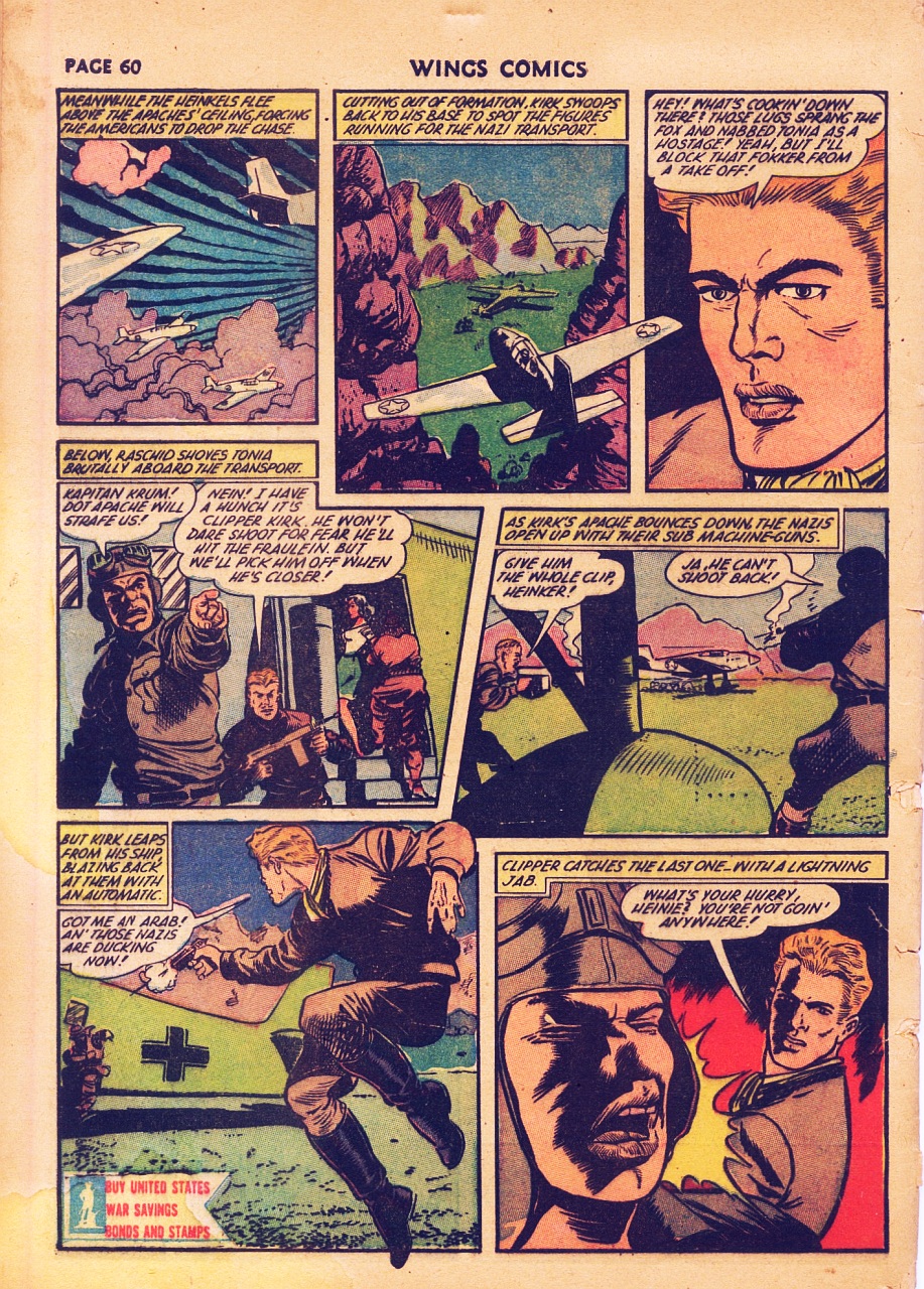 Read online Wings Comics comic -  Issue #28 - 62