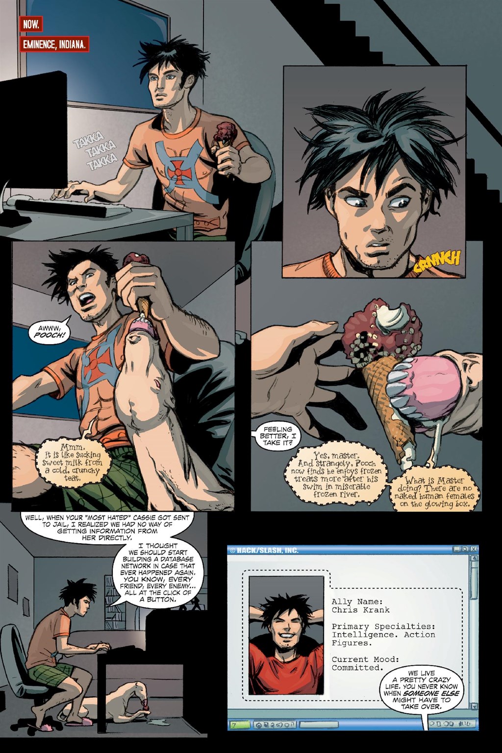 Read online Hack/Slash Deluxe comic -  Issue # TPB 3 (Part 1) - 76