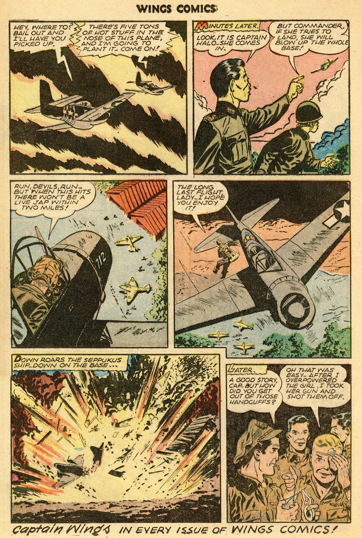 Read online Wings Comics comic -  Issue #63 - 12
