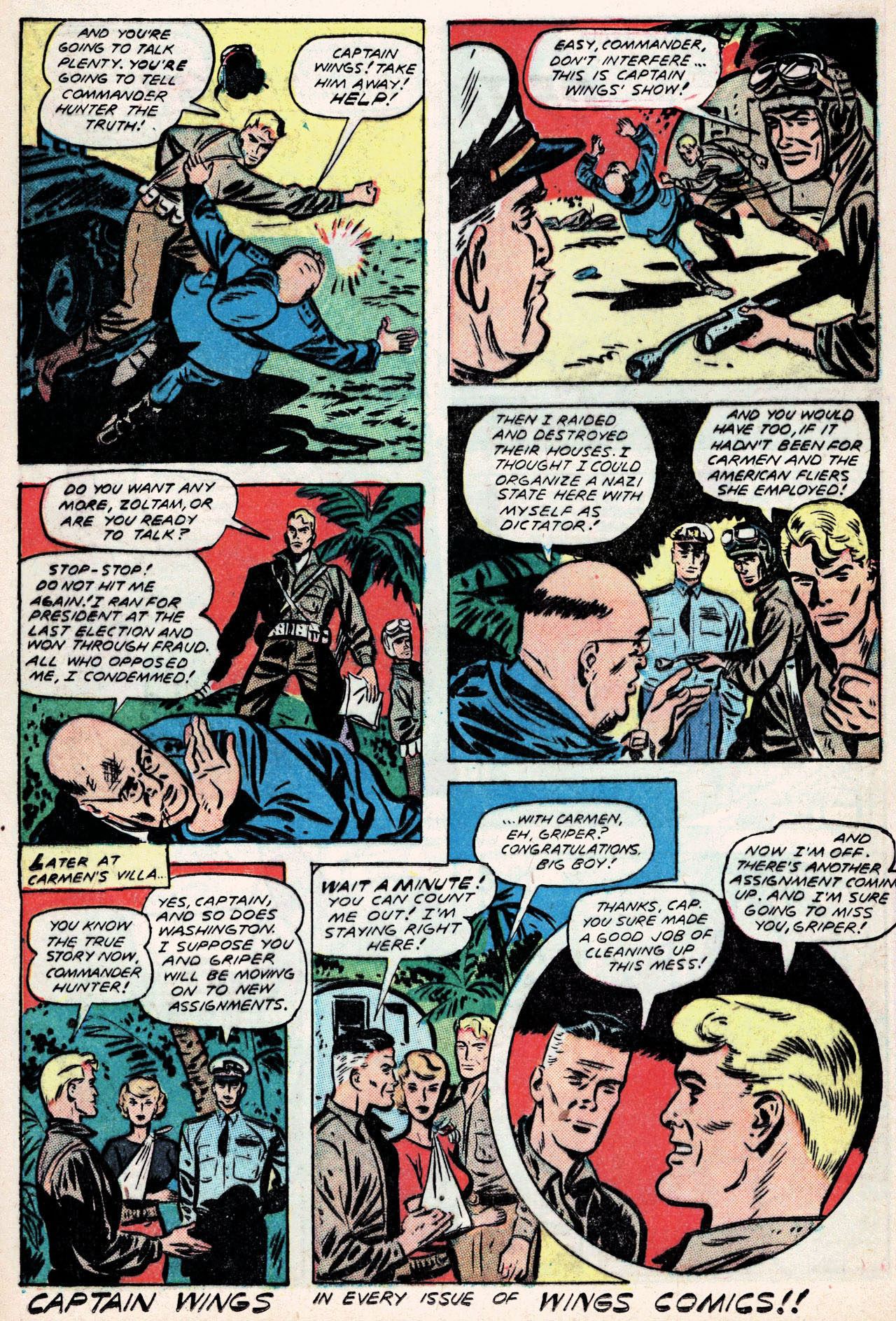 Read online Wings Comics comic -  Issue #107 - 12