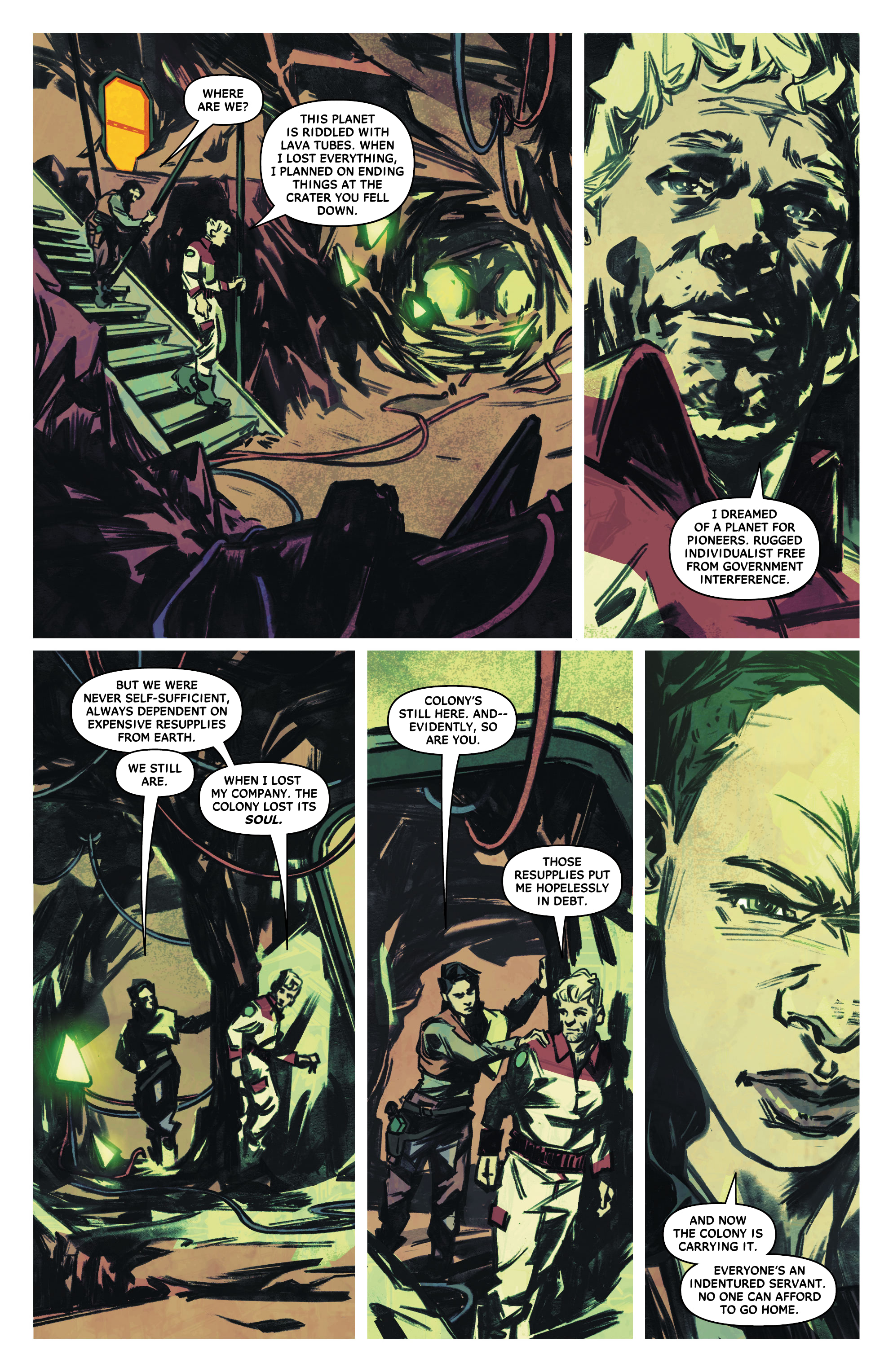 Read online Fear of a Red Planet comic -  Issue #4 - 19